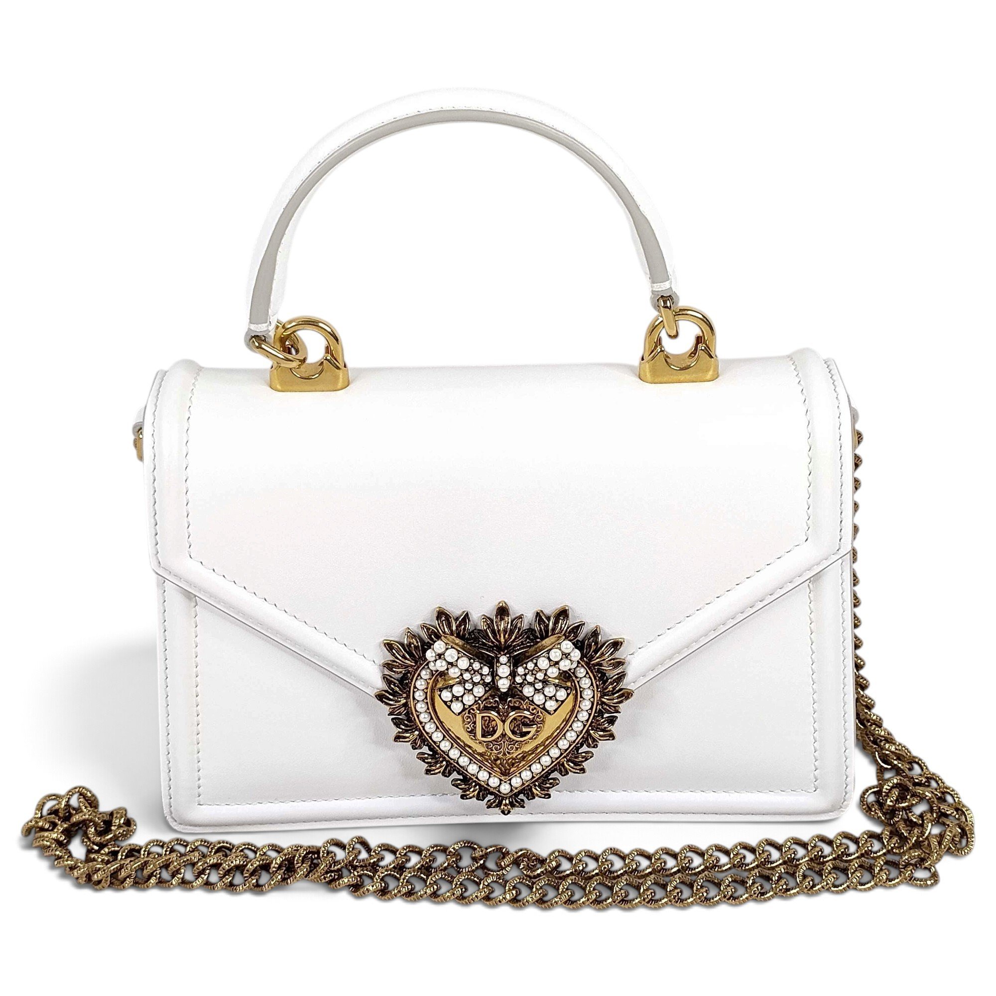 Devotion leather handbag
