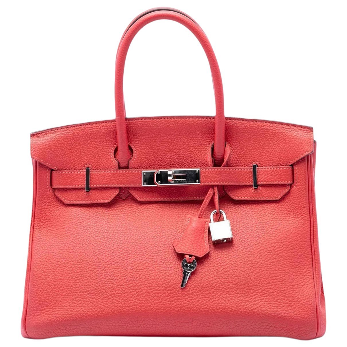 Birkin 30 leather handbag