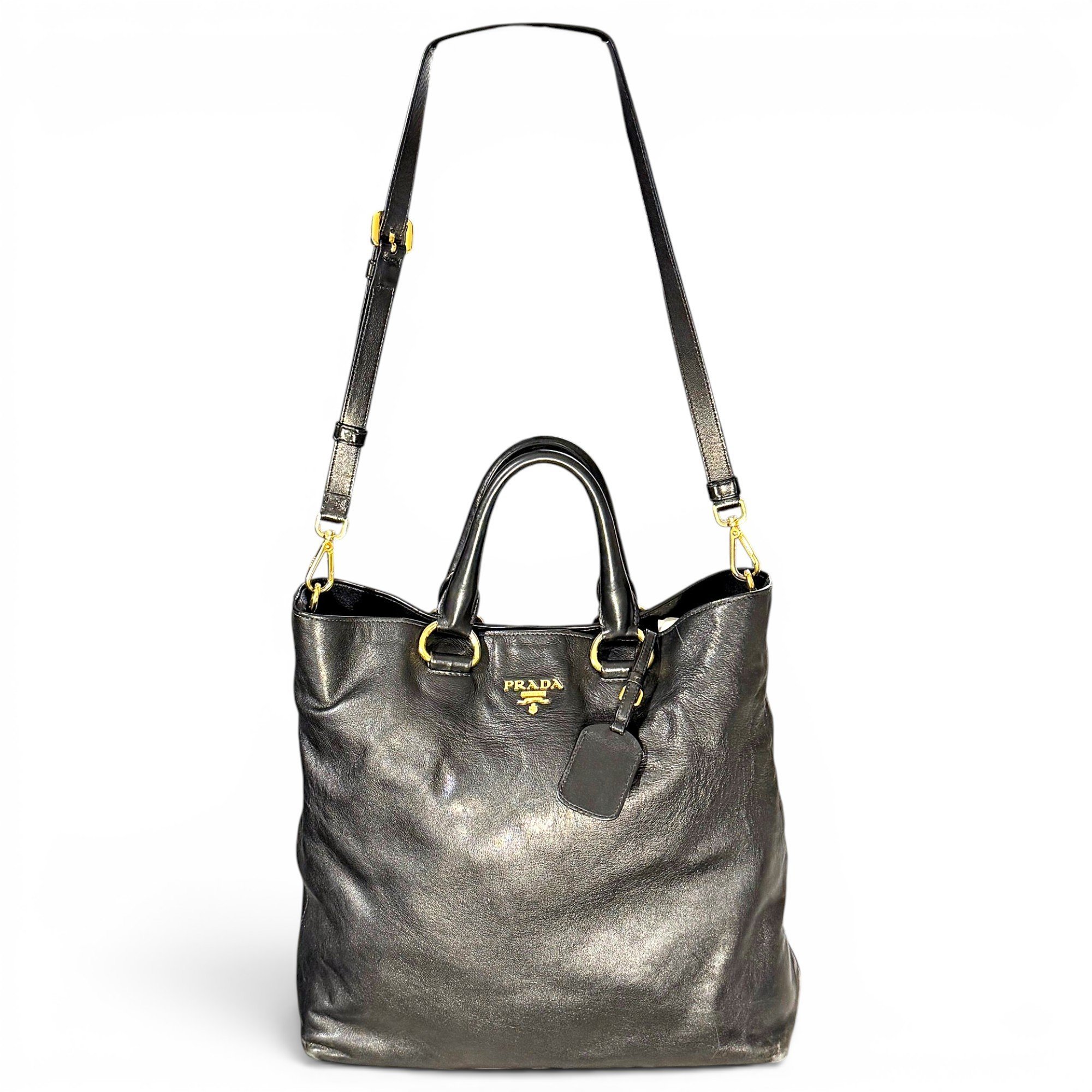 Leather handbag