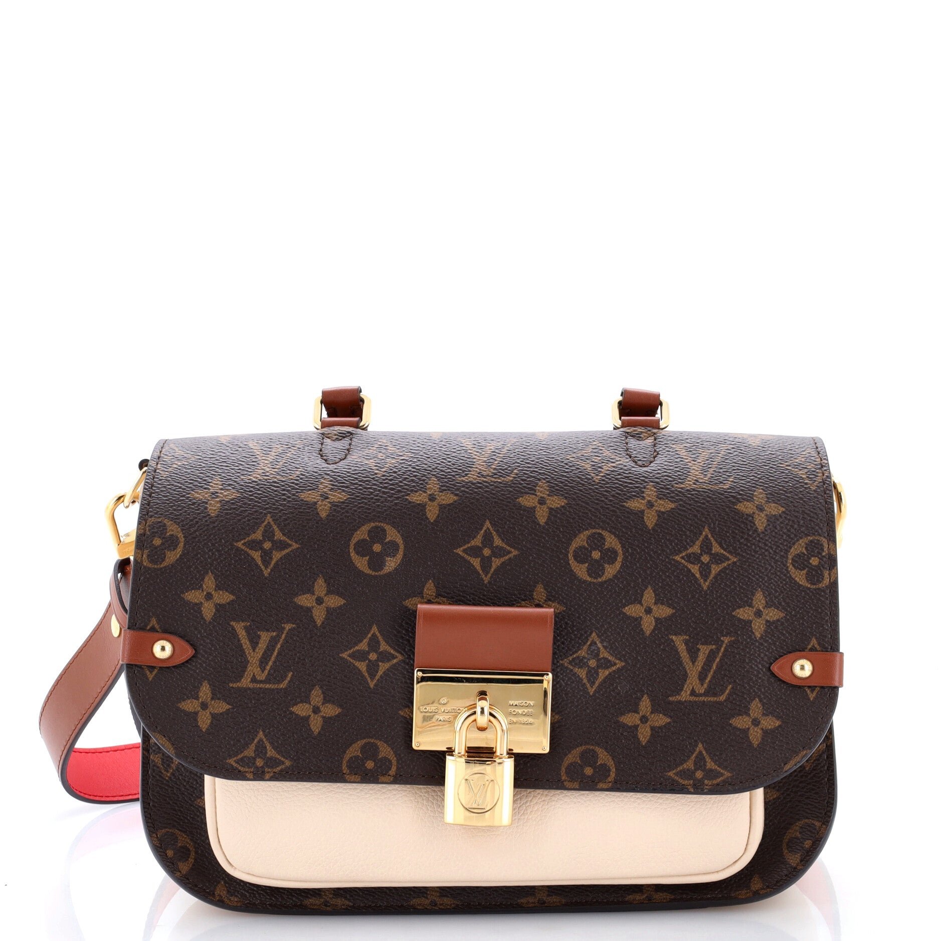 Vaugirard Handbag Monogram Canvas with Leather