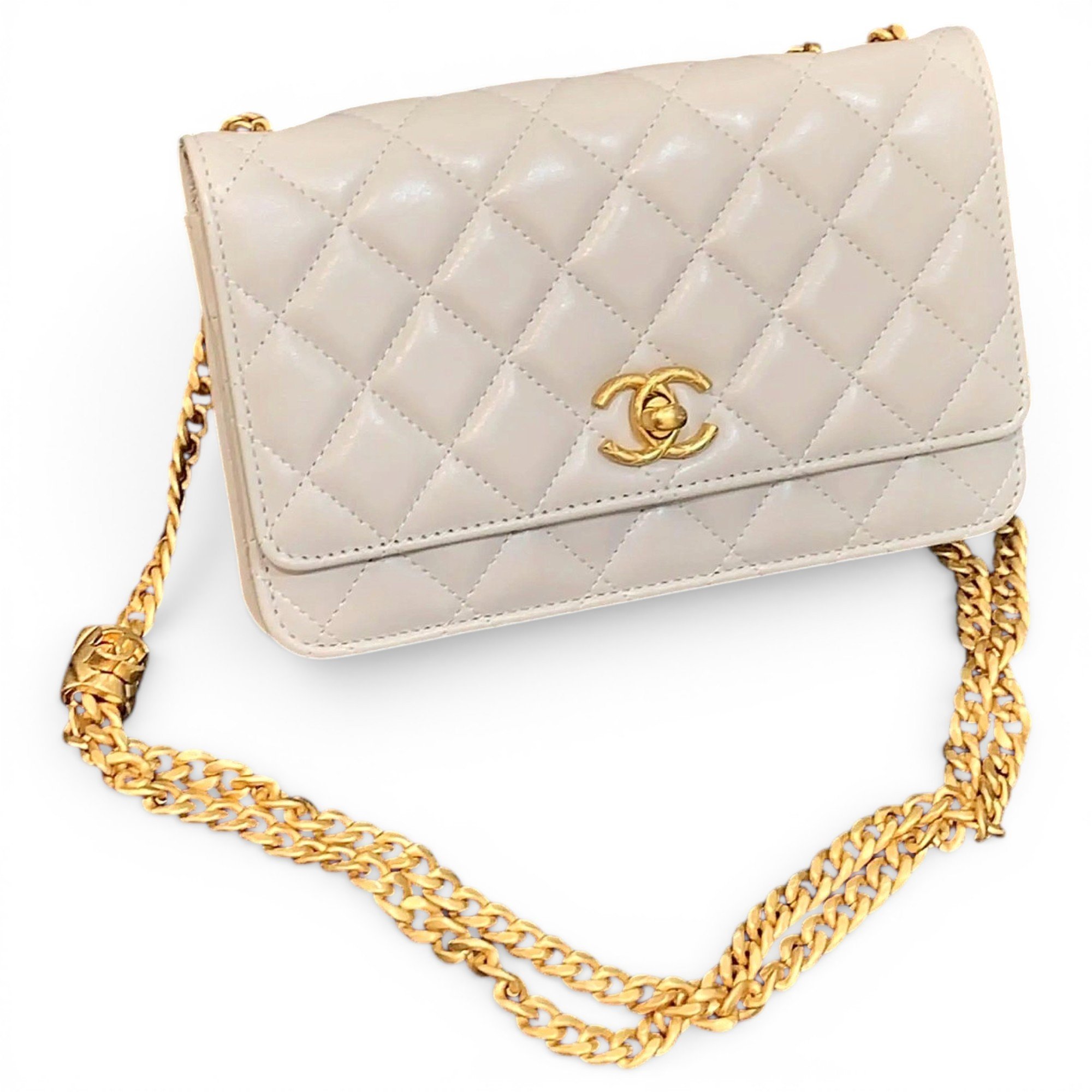 Wallet On Chain Timeless/Classique leather crossbody bag