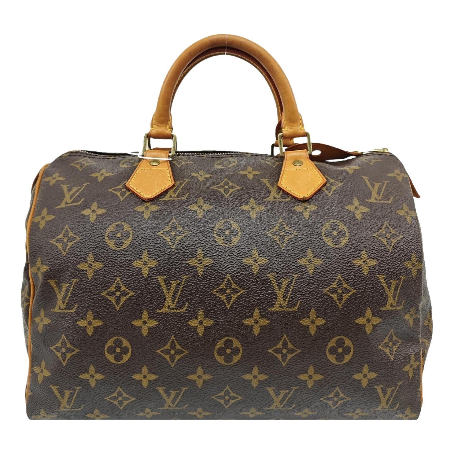 Nano Speedy / Mini HL leather handbag