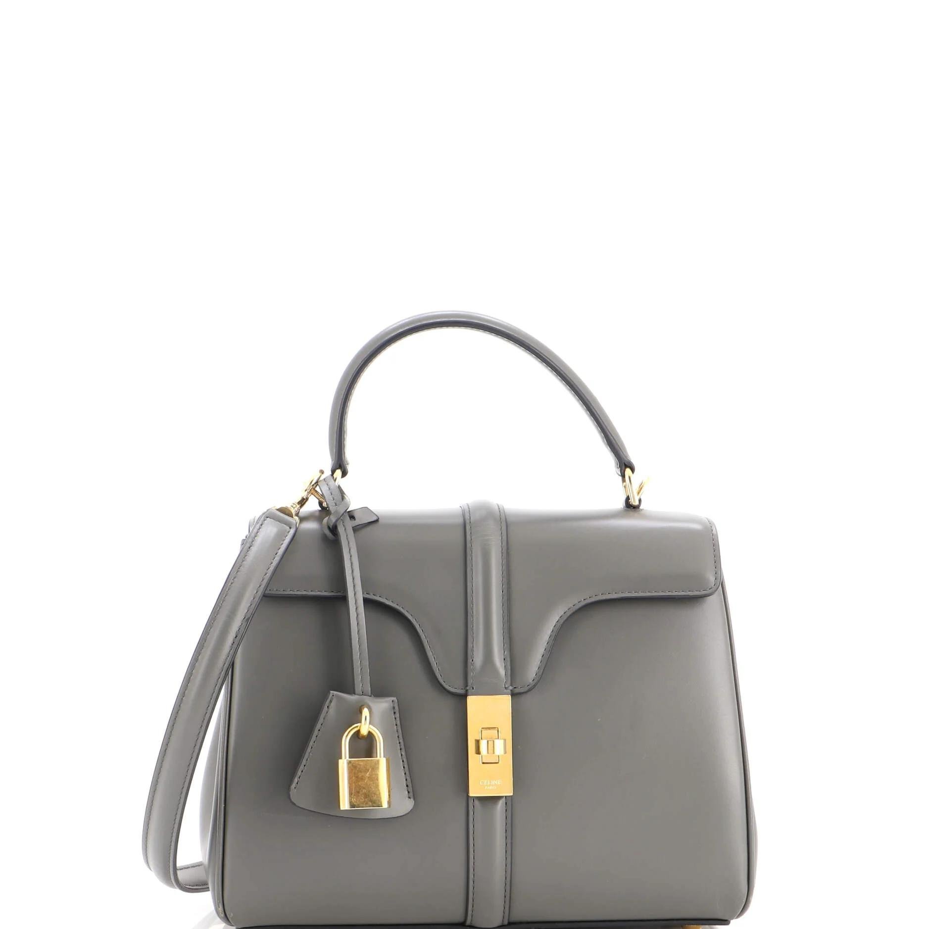 Leather handbag