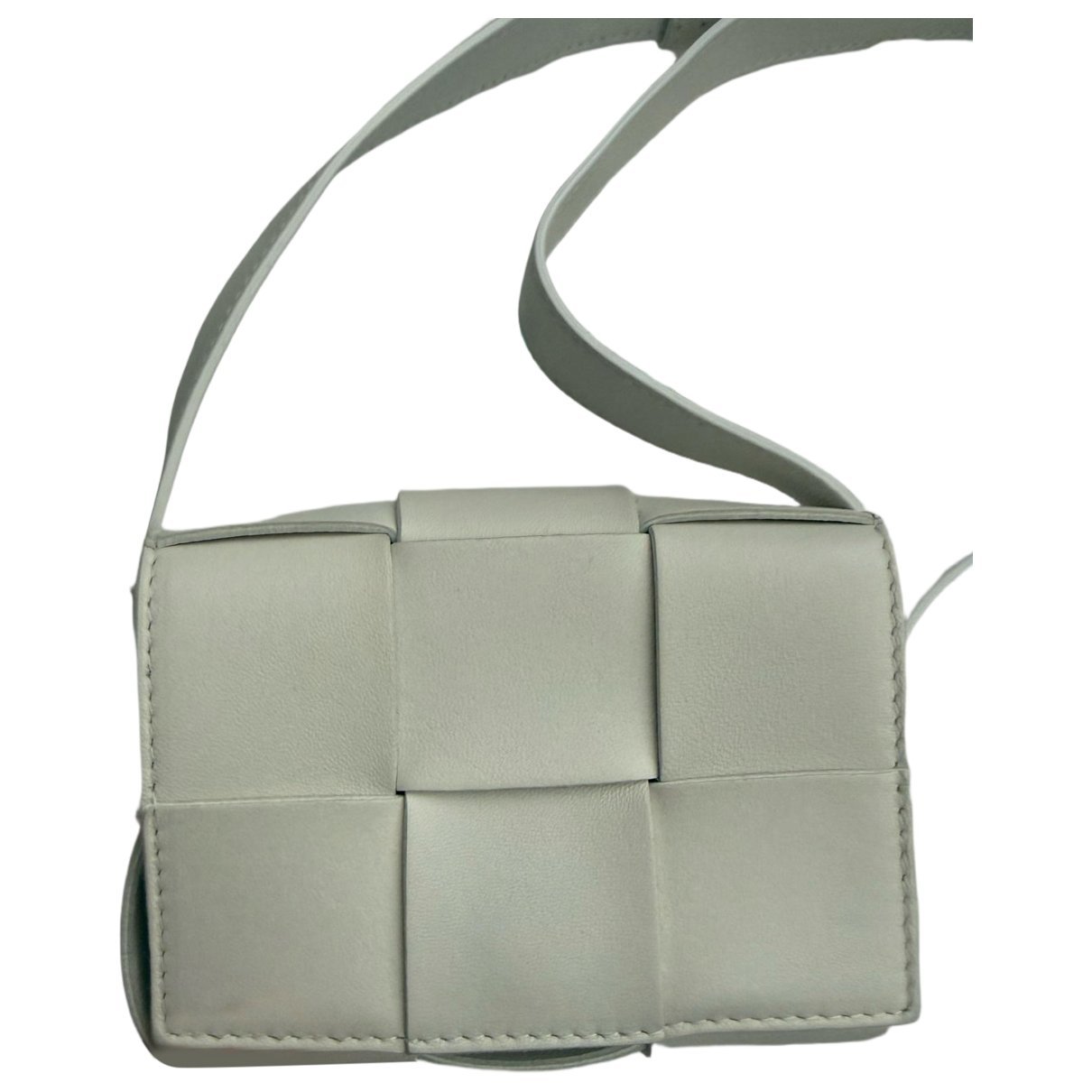 Cassette leather crossbody bag