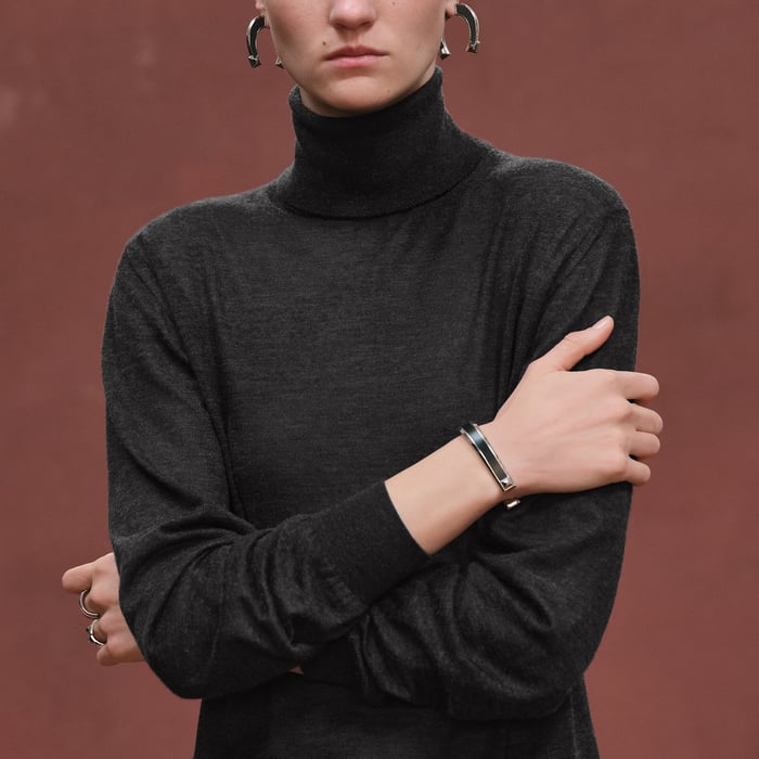 Gris Volcanique Tunic Dress