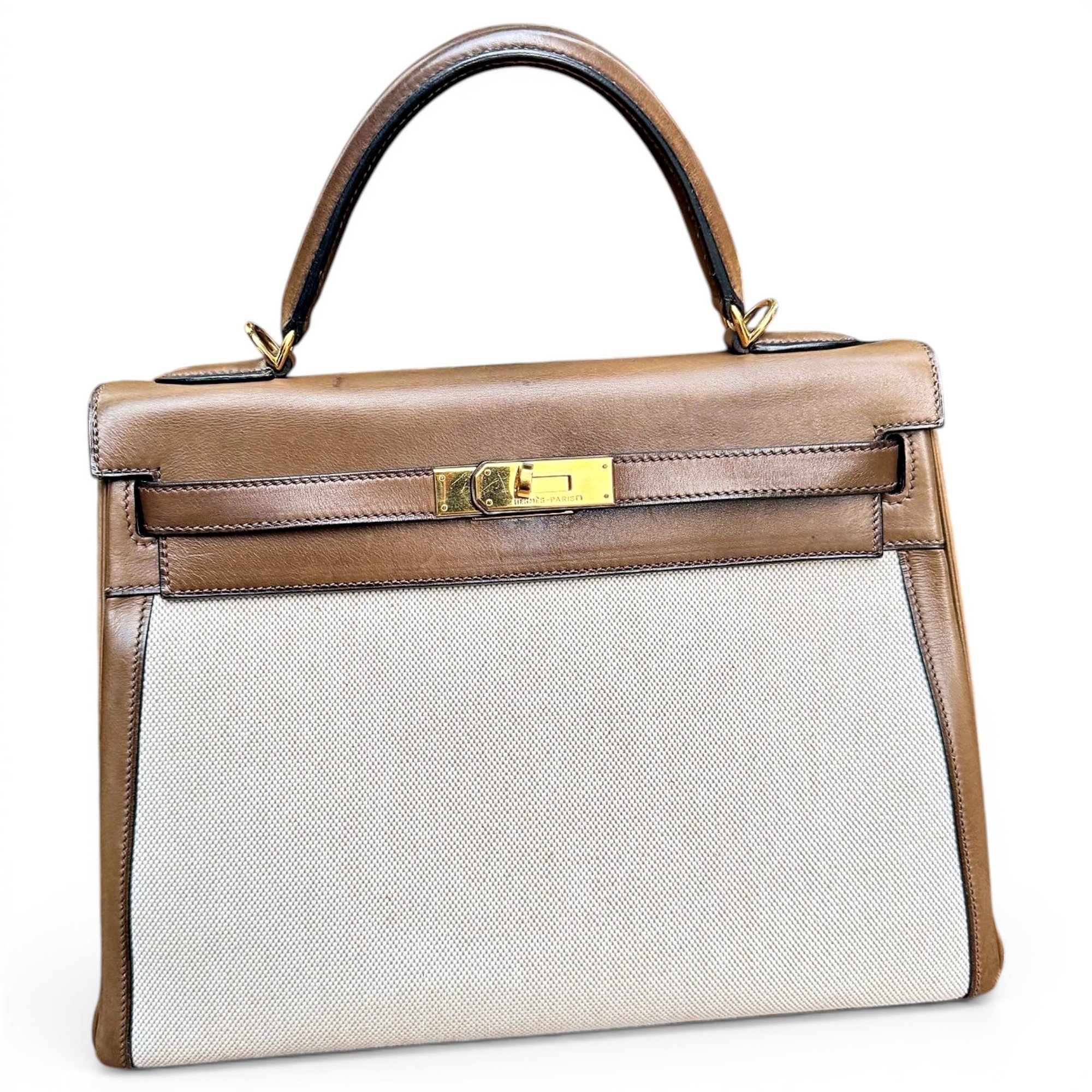 Kelly 32 leather handbag