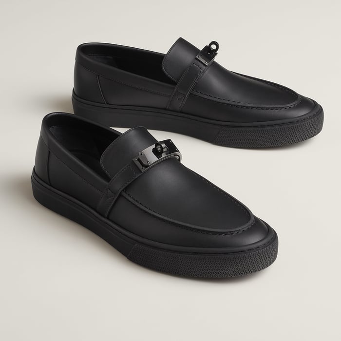 Noir Game Slip-on Sneaker