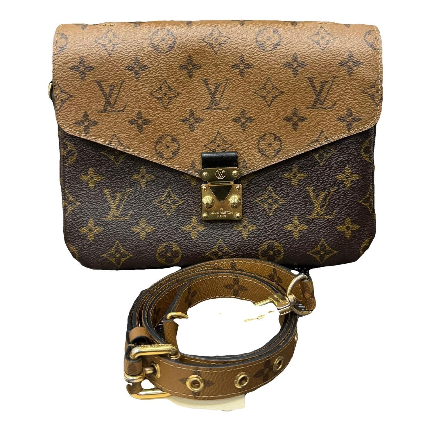 Metis leather handbag