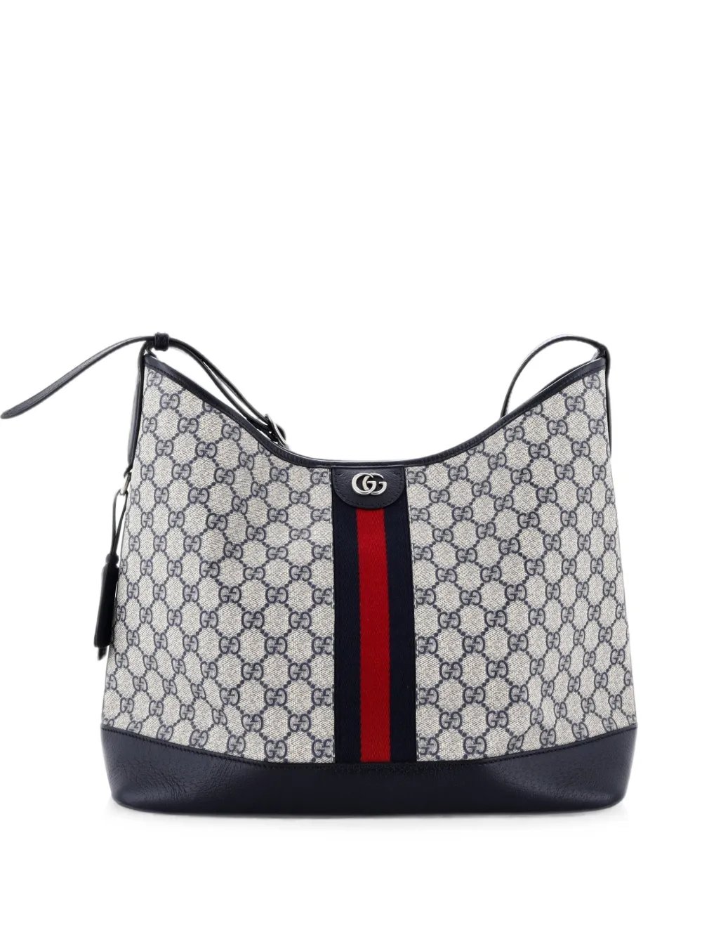 Ophidia Open Bucket Bag GG Coated Canvas with Leather Medium shoulder bag