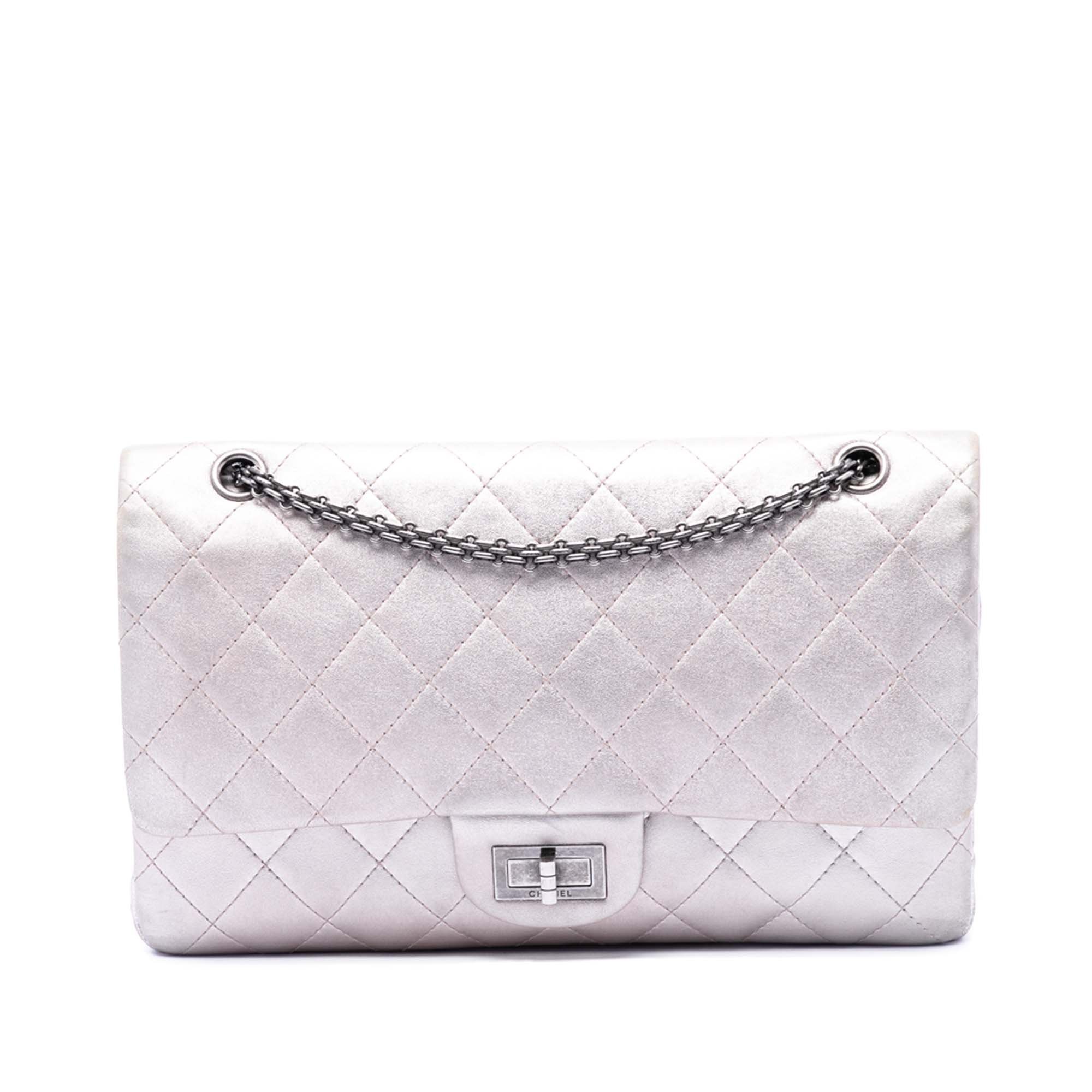 Wallet On Chain Boy Half Flap leather handbag