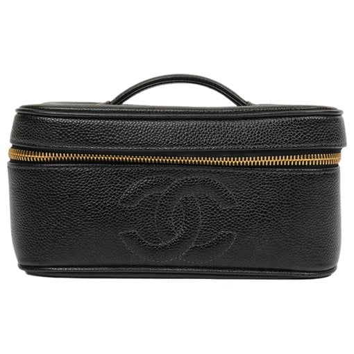 Chanel Vanity leather handbag