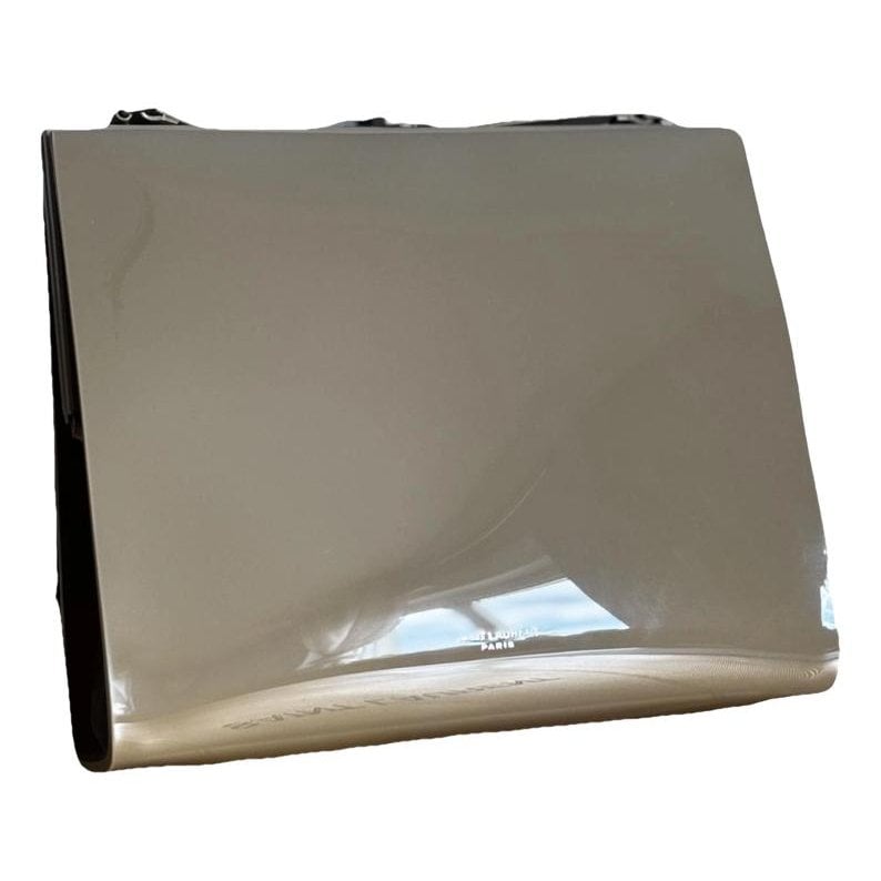 Patent leather handbag