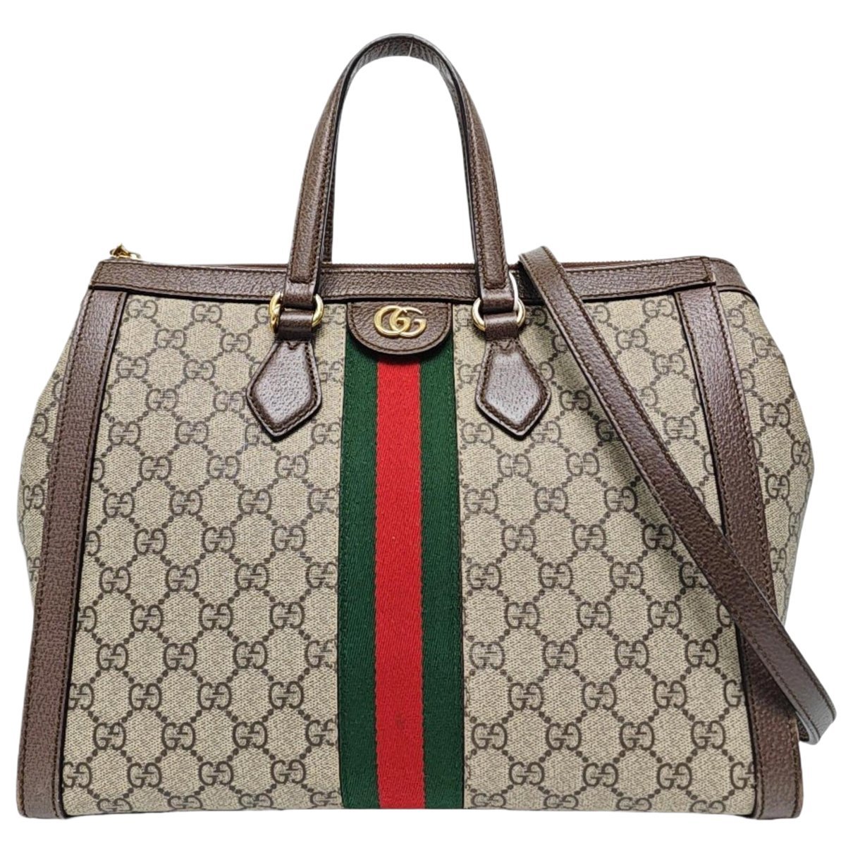 Ophidia leather handbag