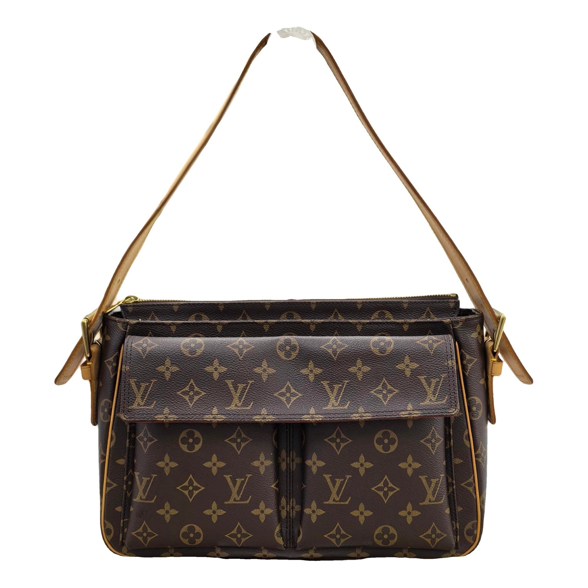 Viva Cité leather handbag