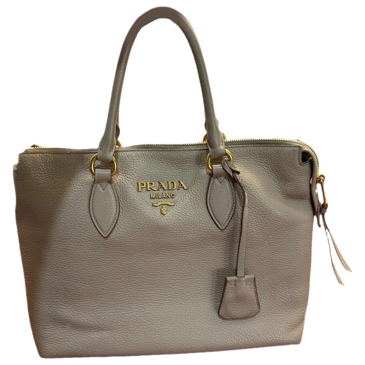 Leather tote