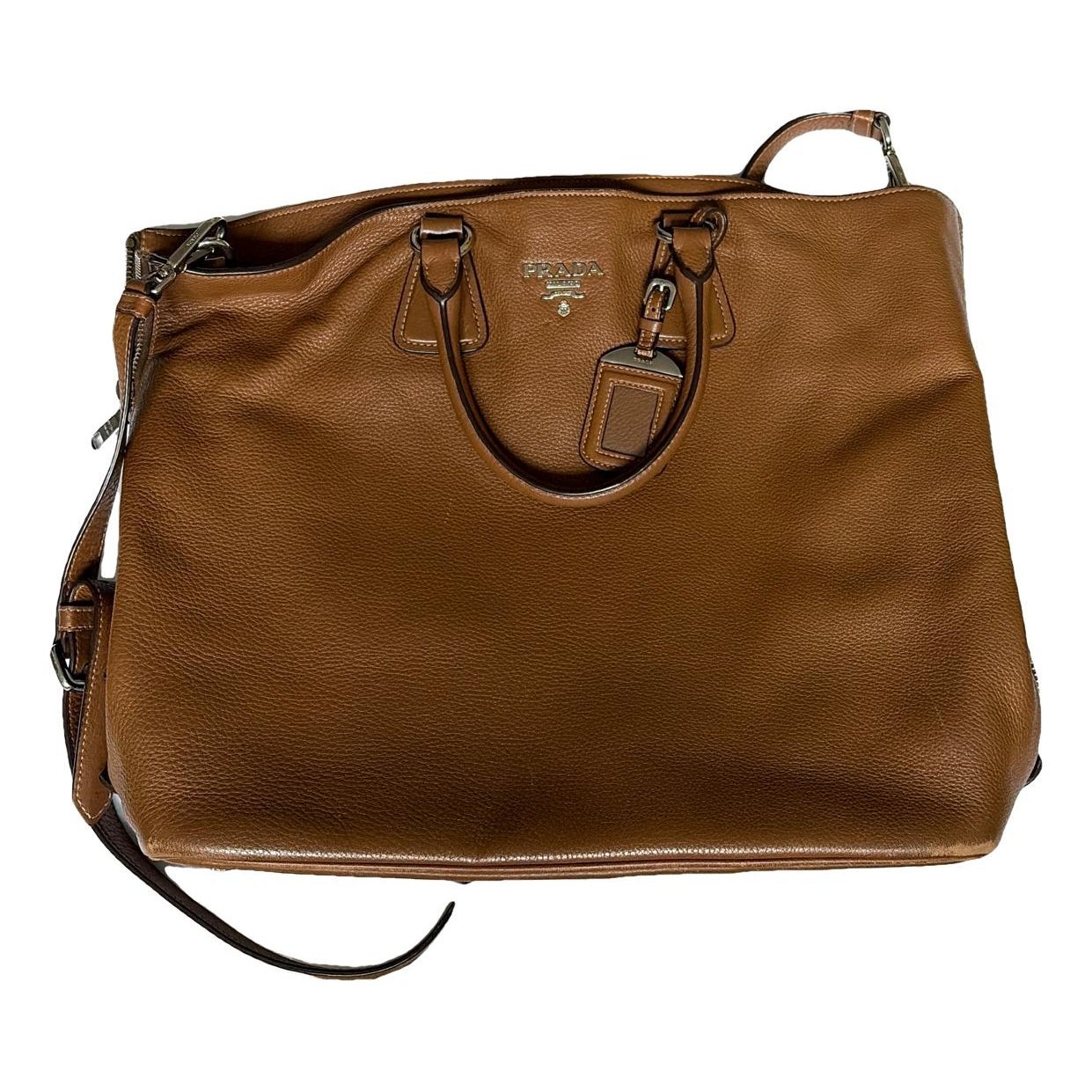 Leather tote