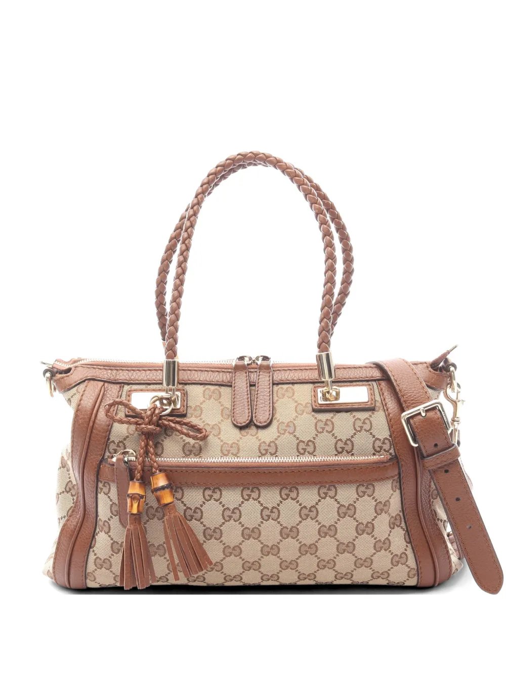 Bella Bamboo GG canvas tote bag