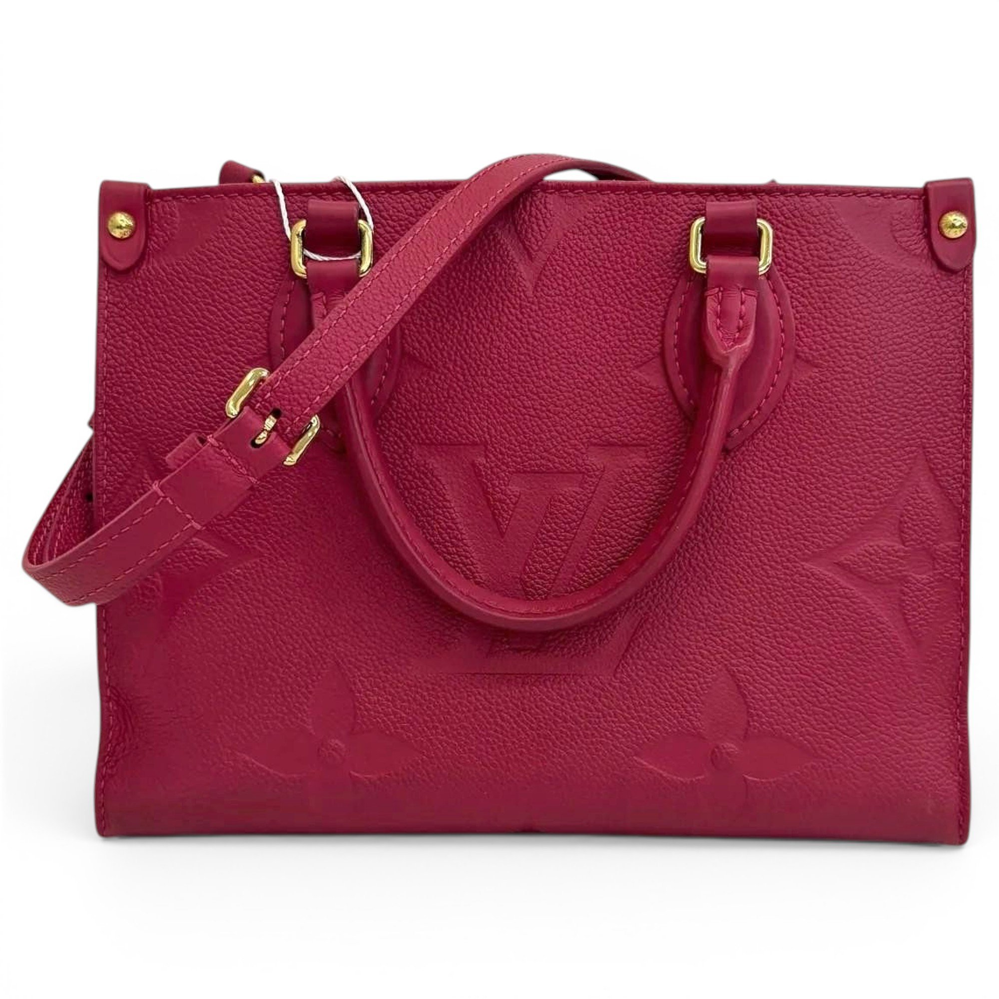 Leather tote