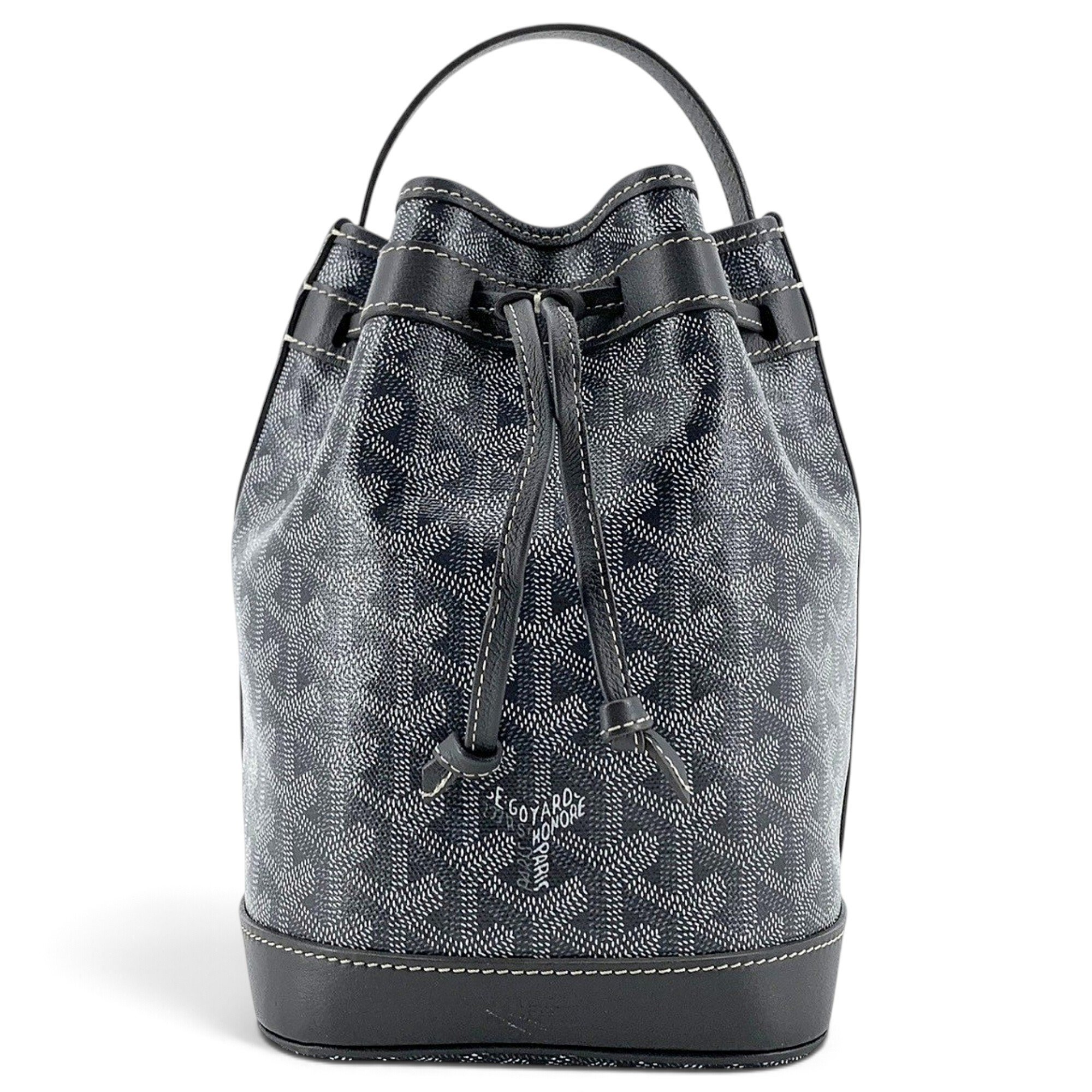 Goyard Petit Flot cloth crossbody bag