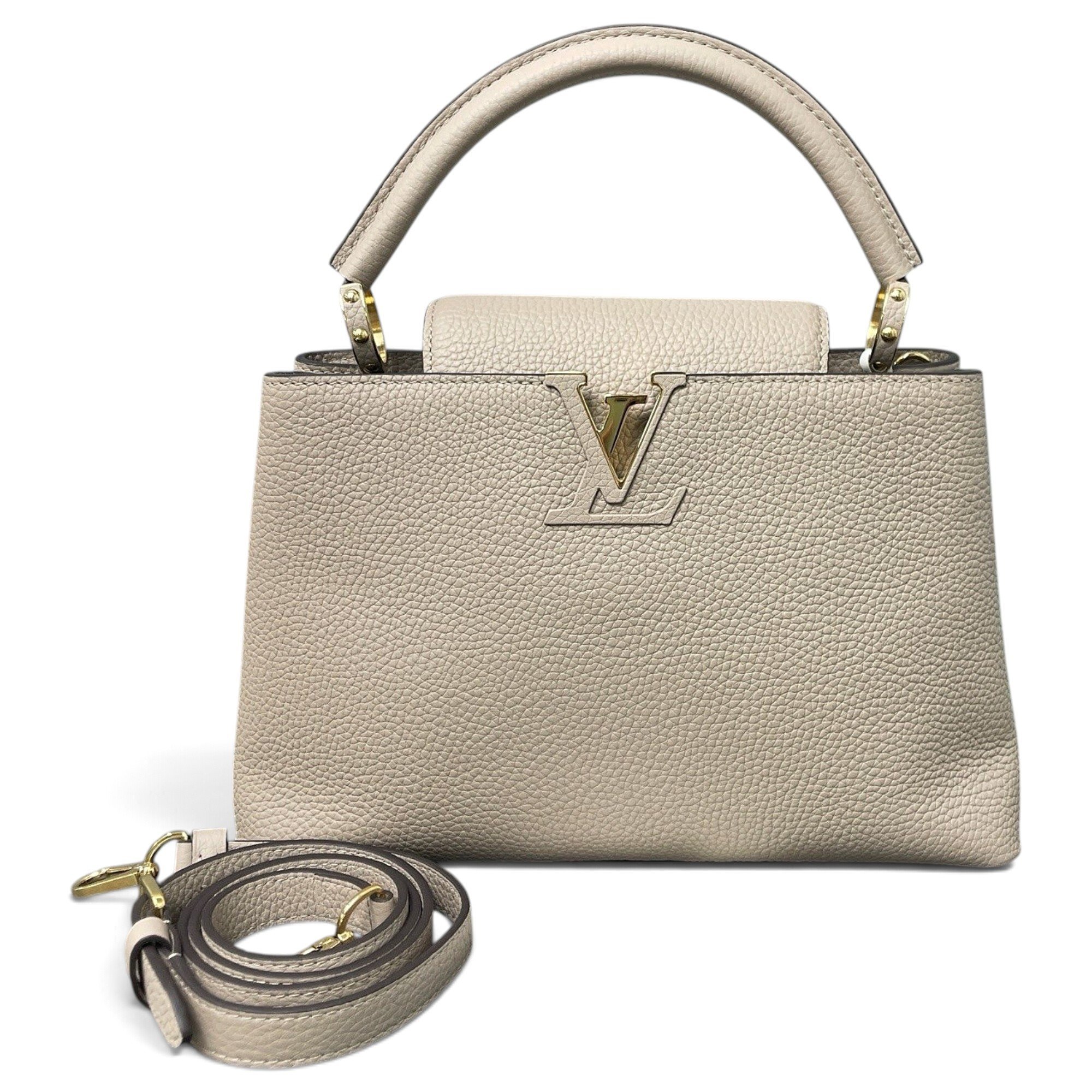 Capucines leather handbag