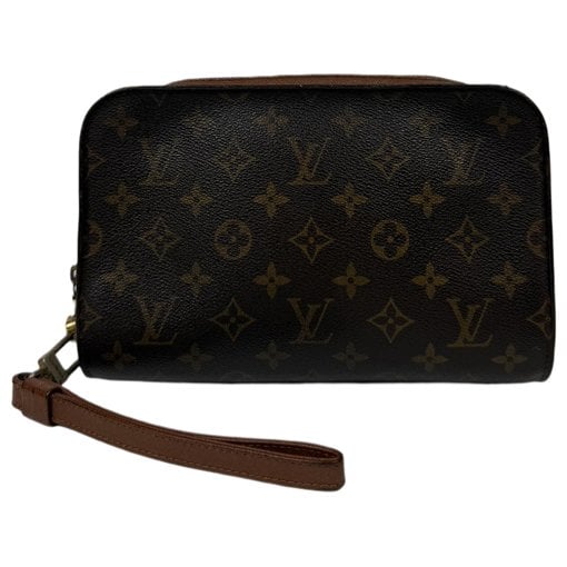 Orsay leather clutch bag
