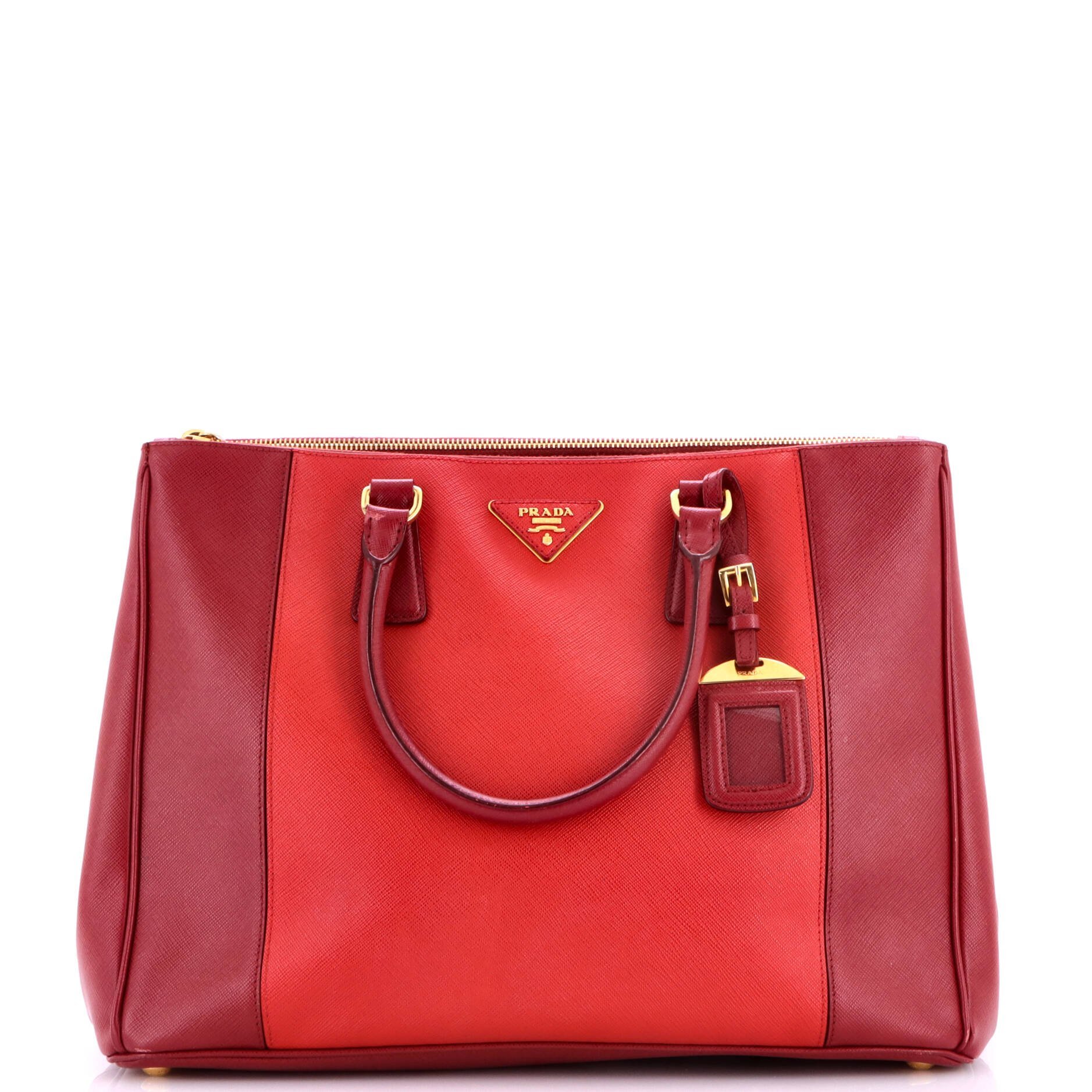 Leather tote