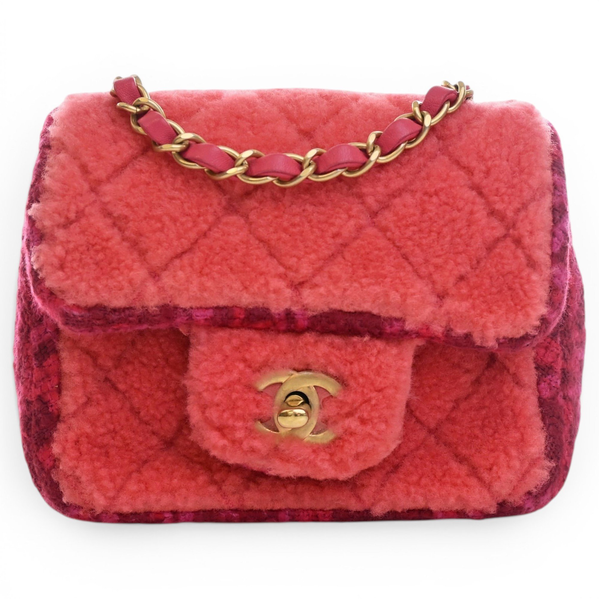 Tweed crossbody bag