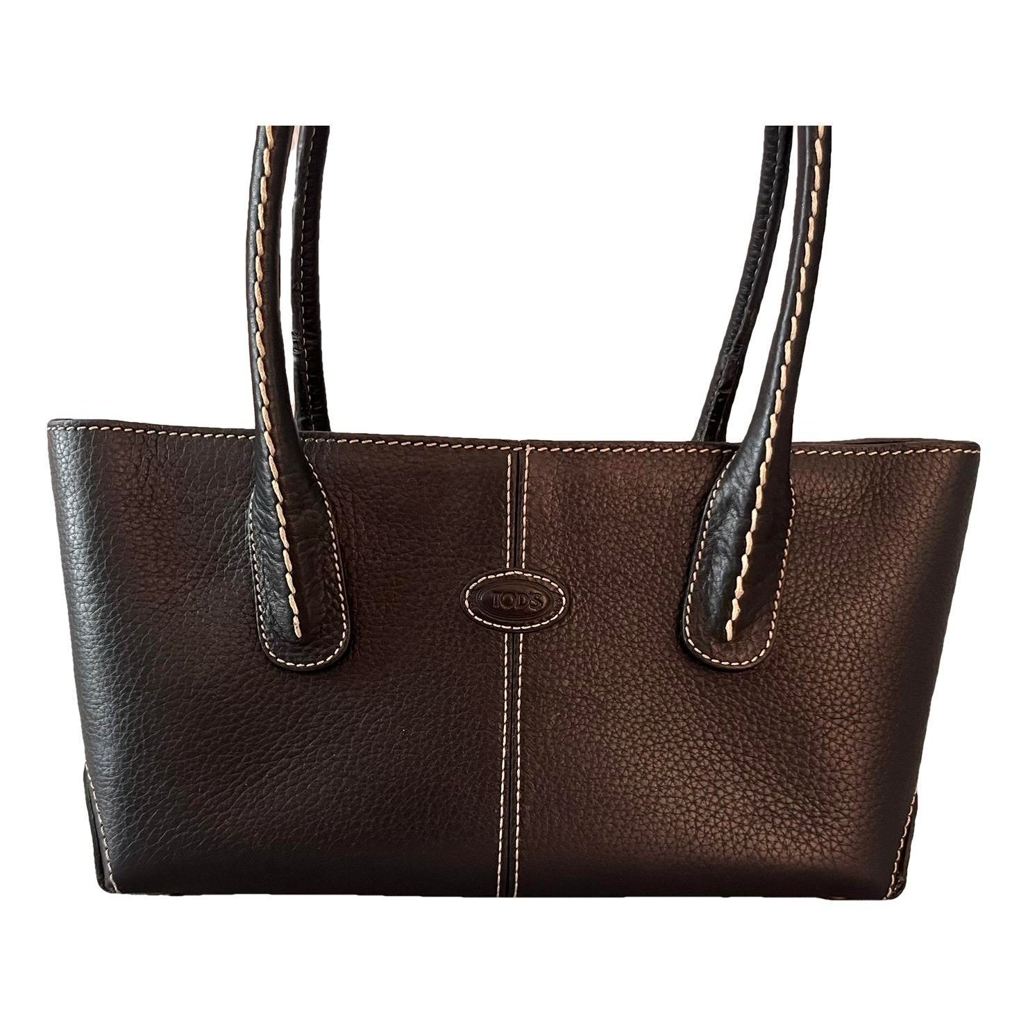 D Bag leather handbag