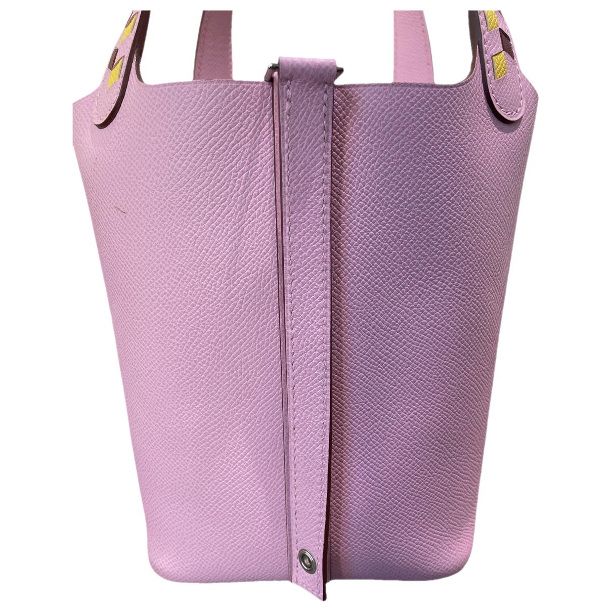 Picotin leather handbag