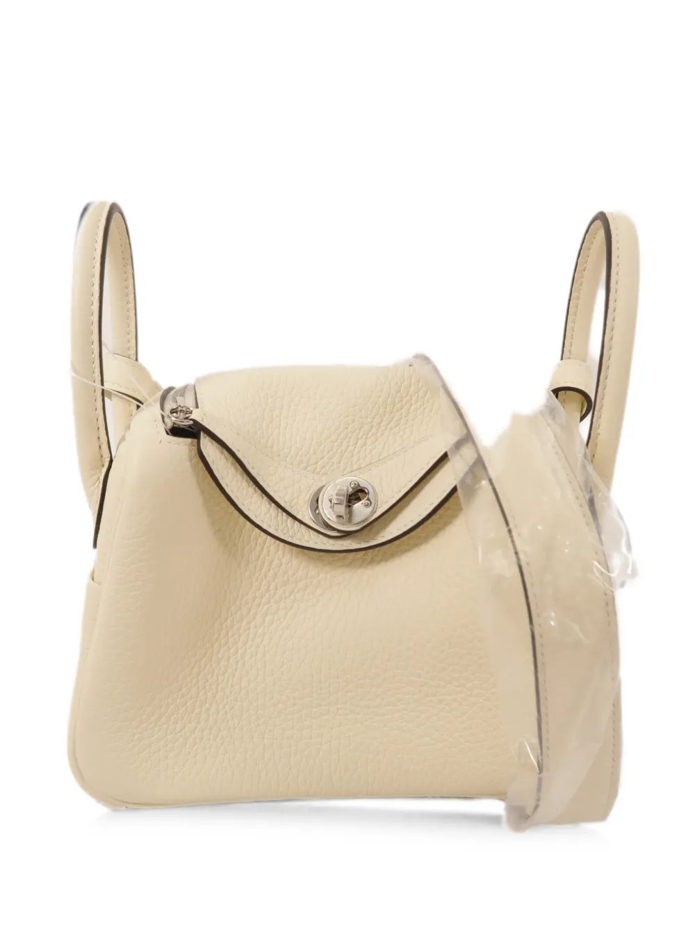 mini Lindy two-way leather tote bag