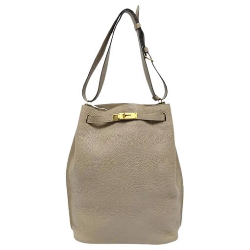 So Kelly leather handbag