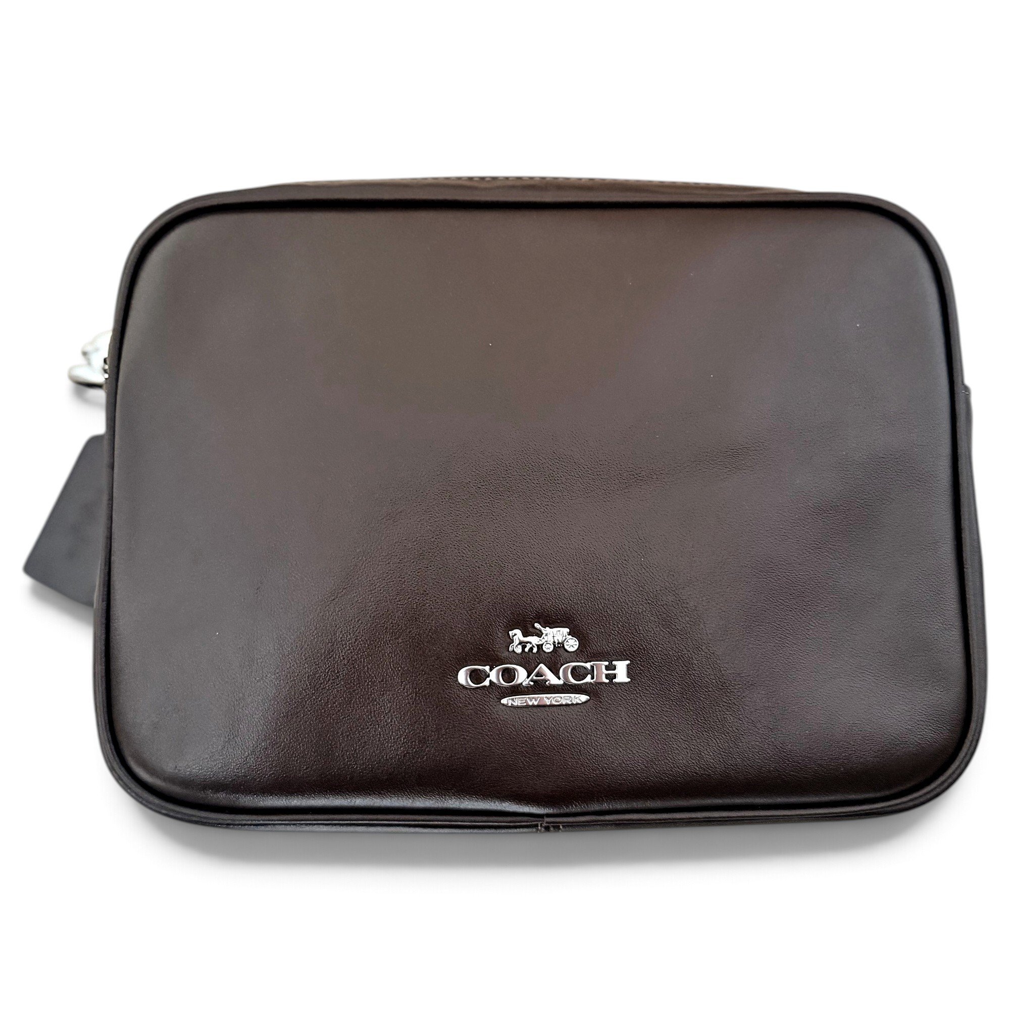 Carey leather crossbody bag