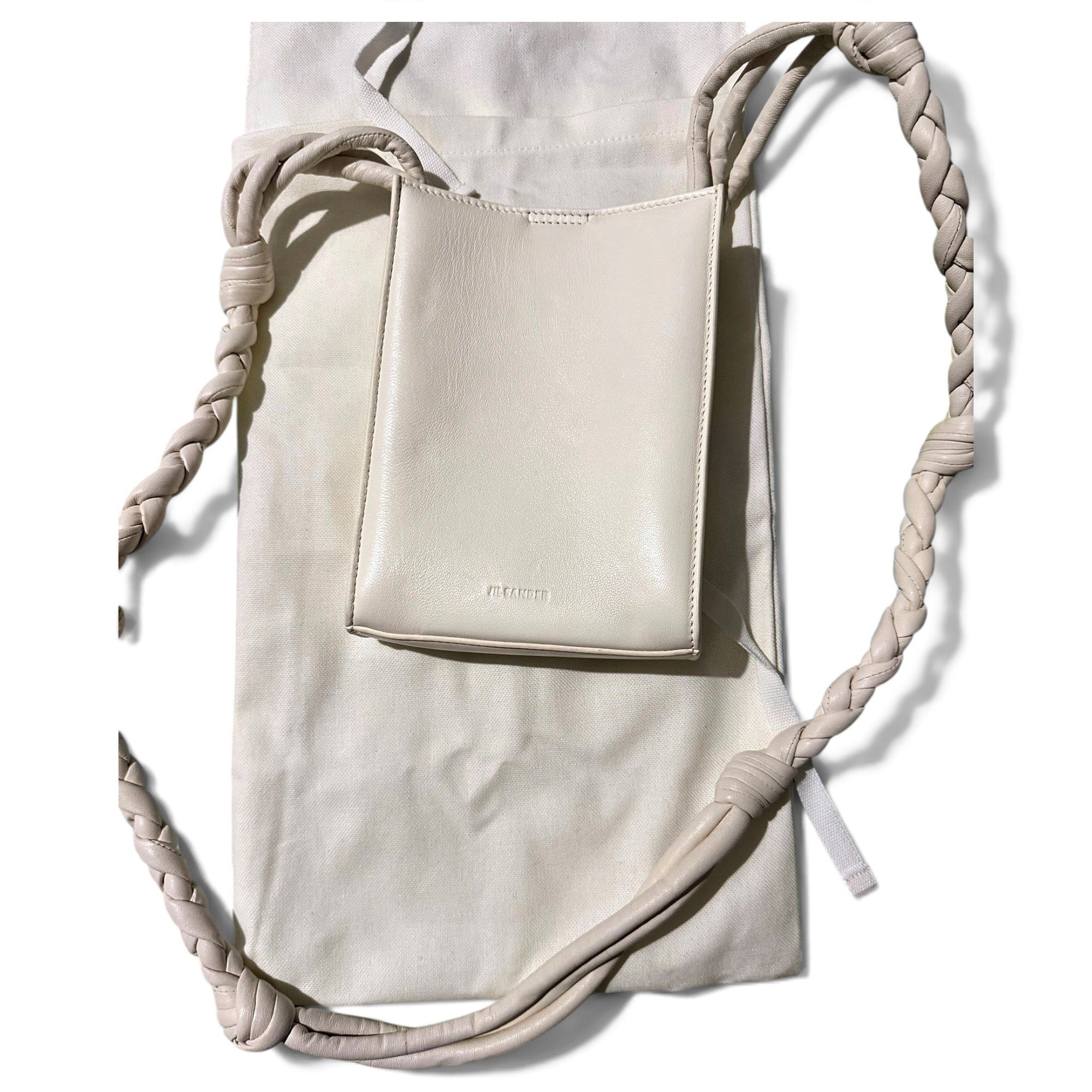 Tangle leather crossbody bag