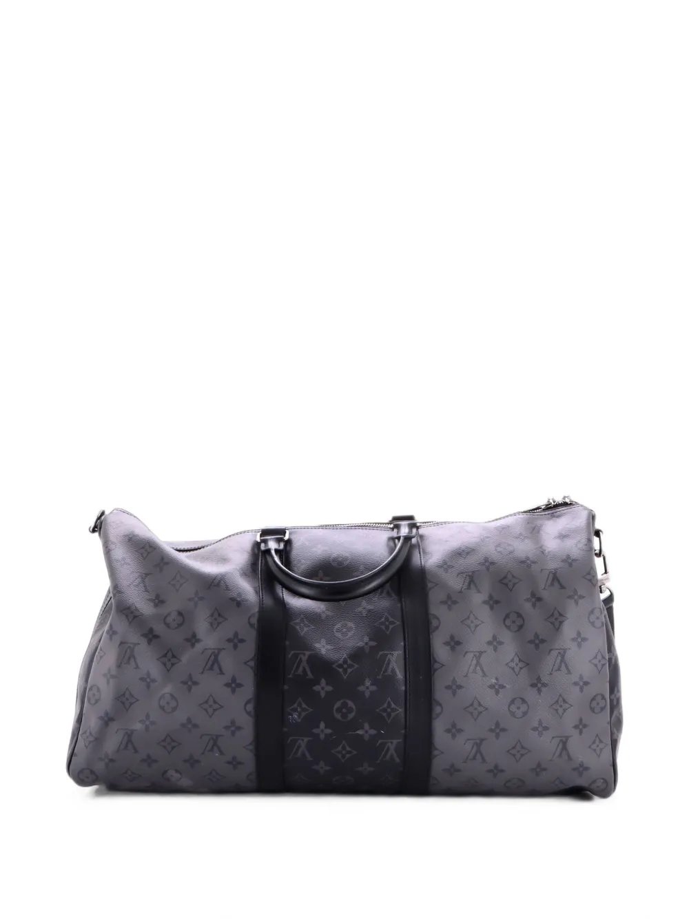 Keepall Bandouliere Bag Reverse Monogram Eclipse Canvas 50 travel bag