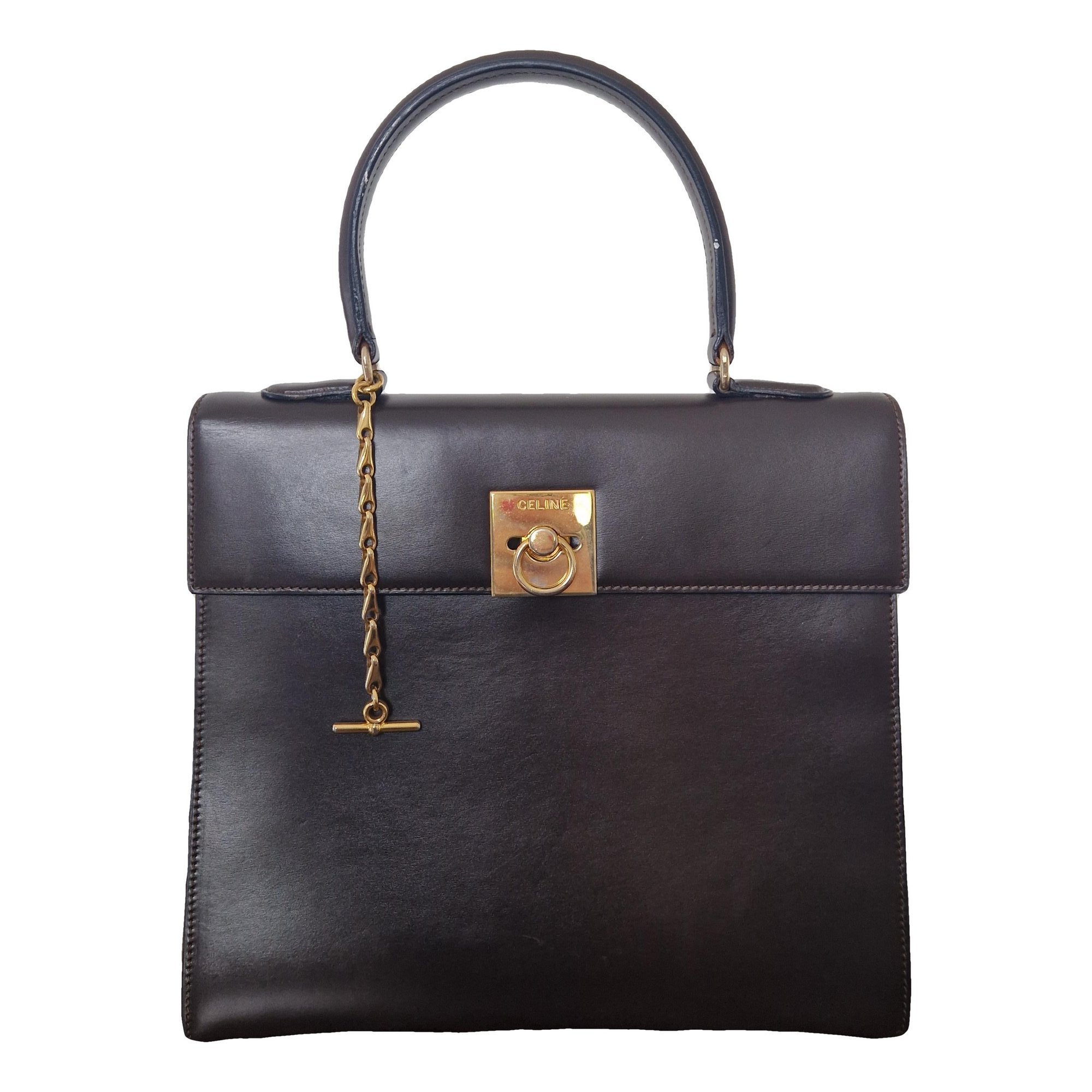 Leather handbag