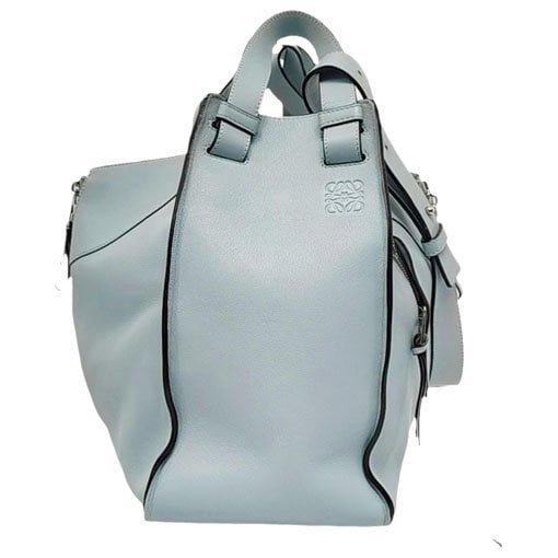 Hammock leather handbag