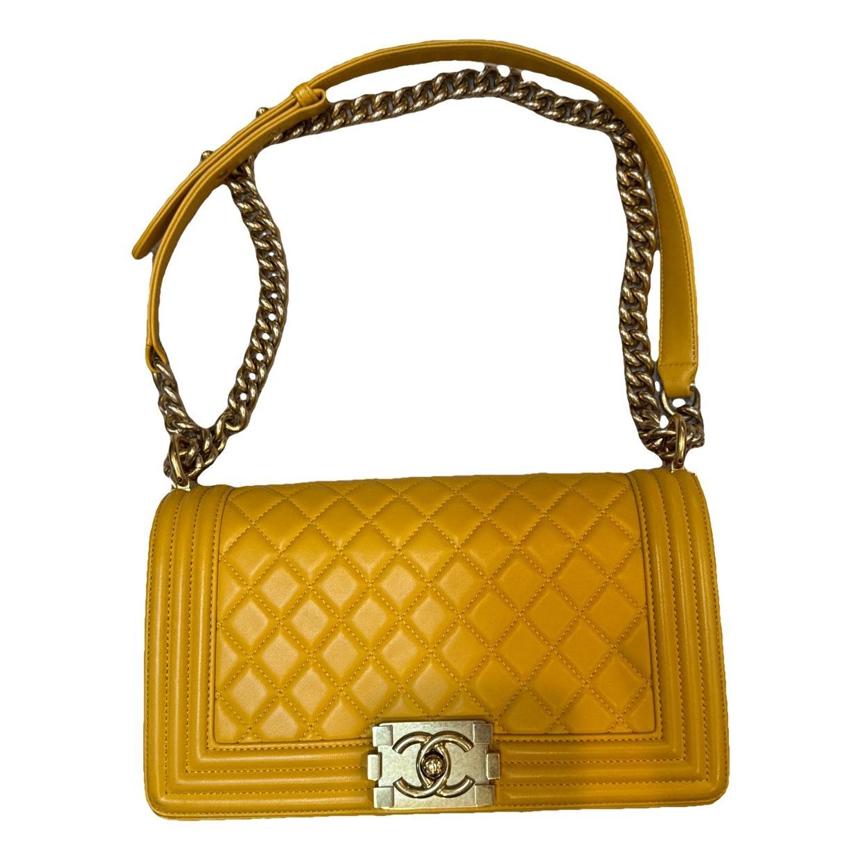 Boy leather crossbody bag