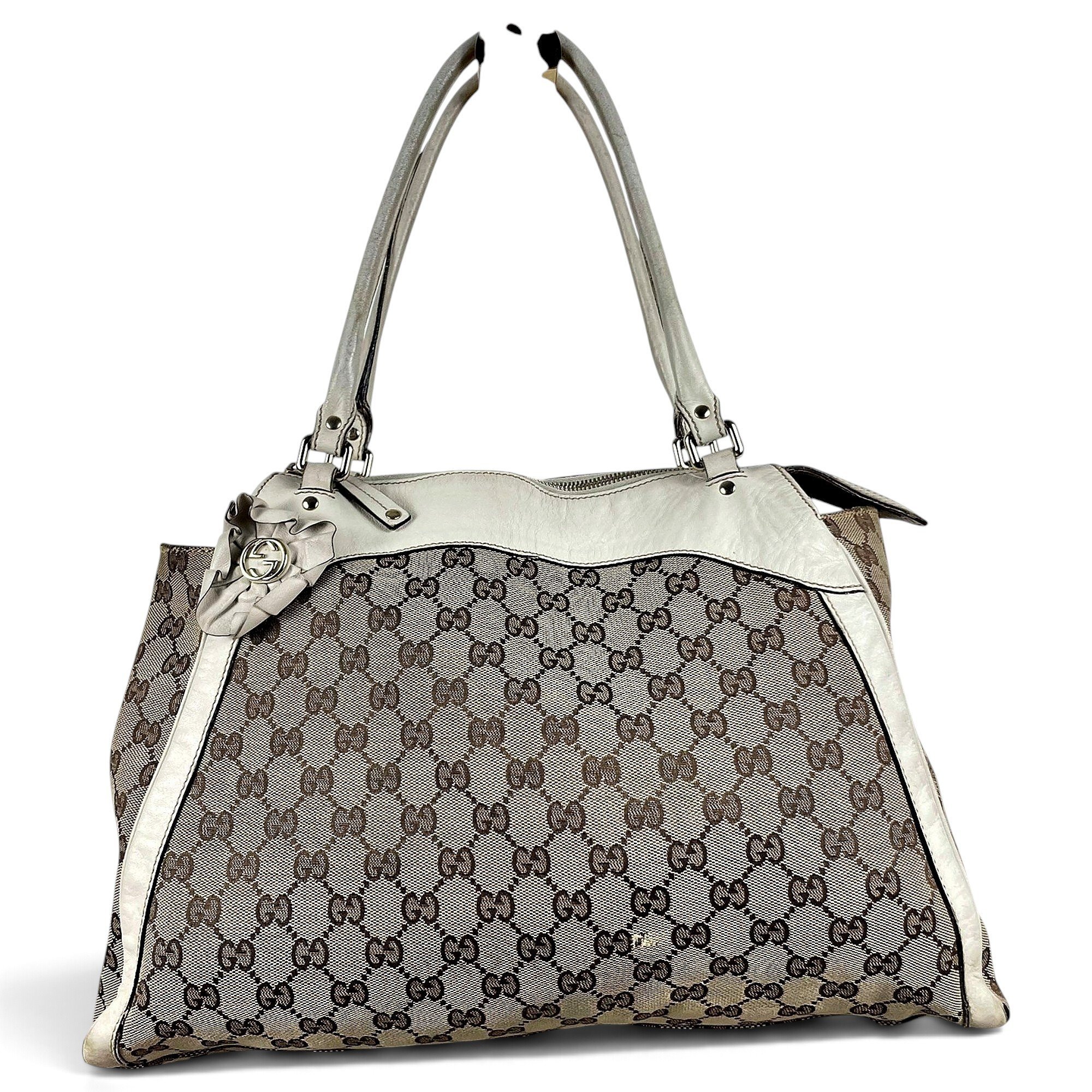 Leather tote