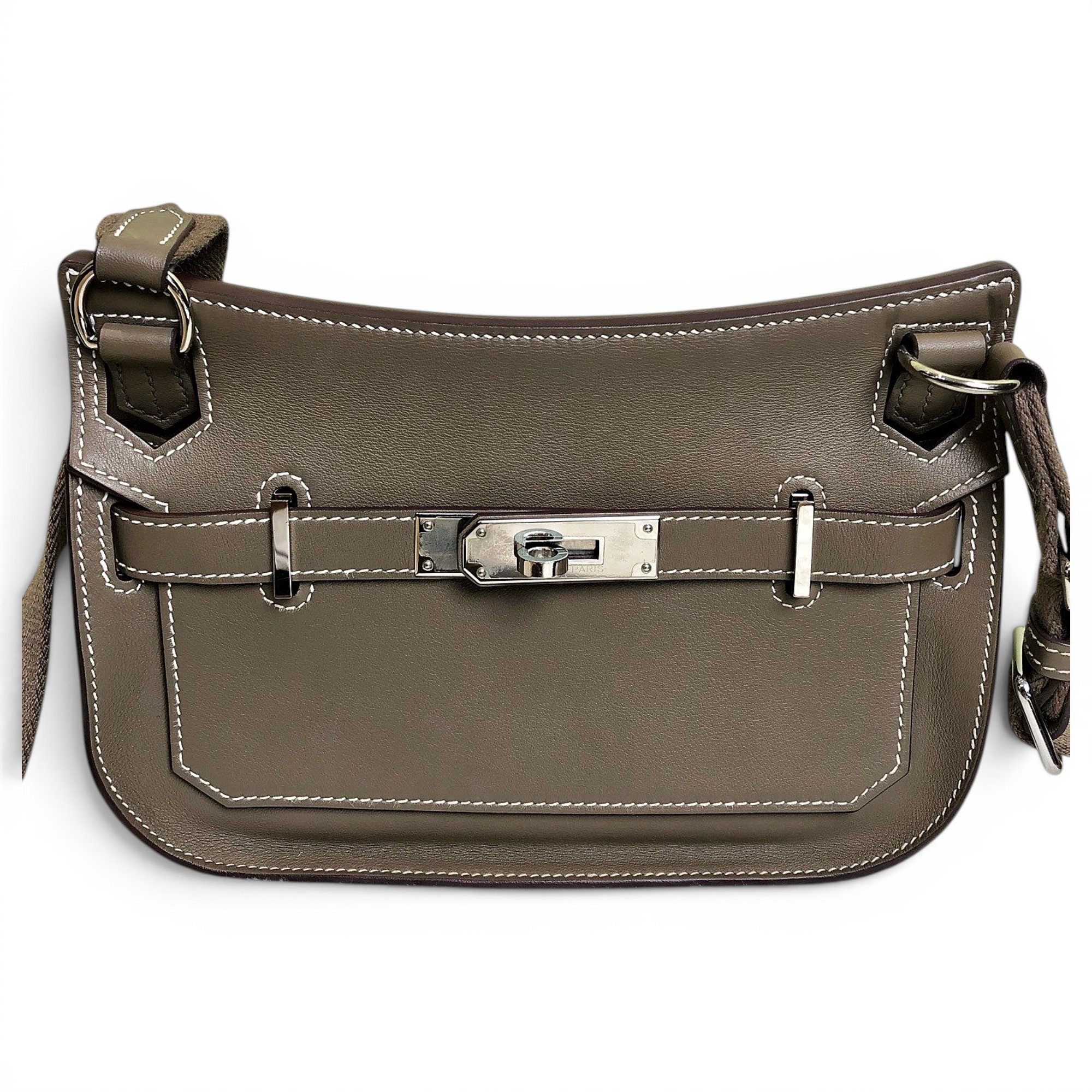 Leather crossbody bag