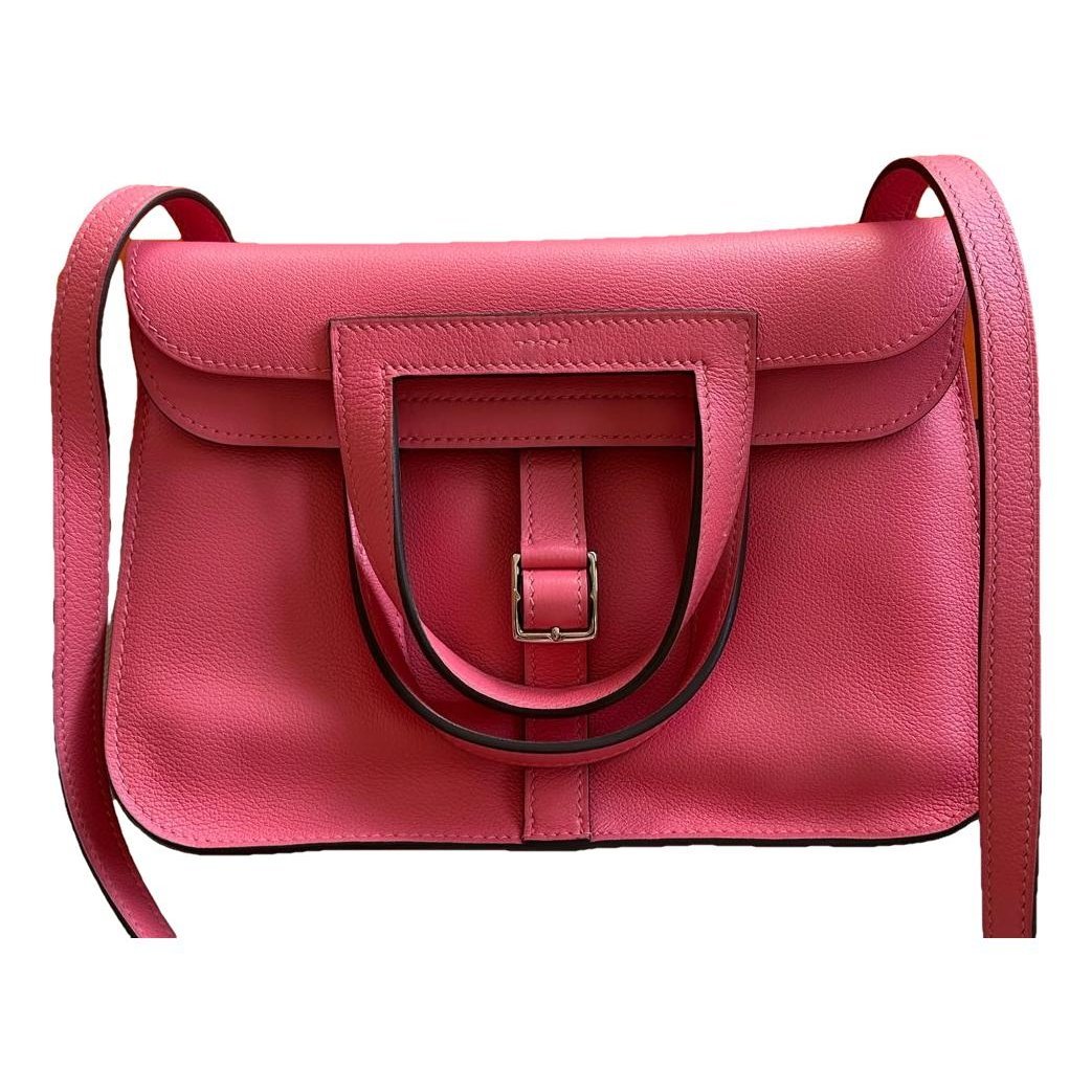 Halzan leather handbag