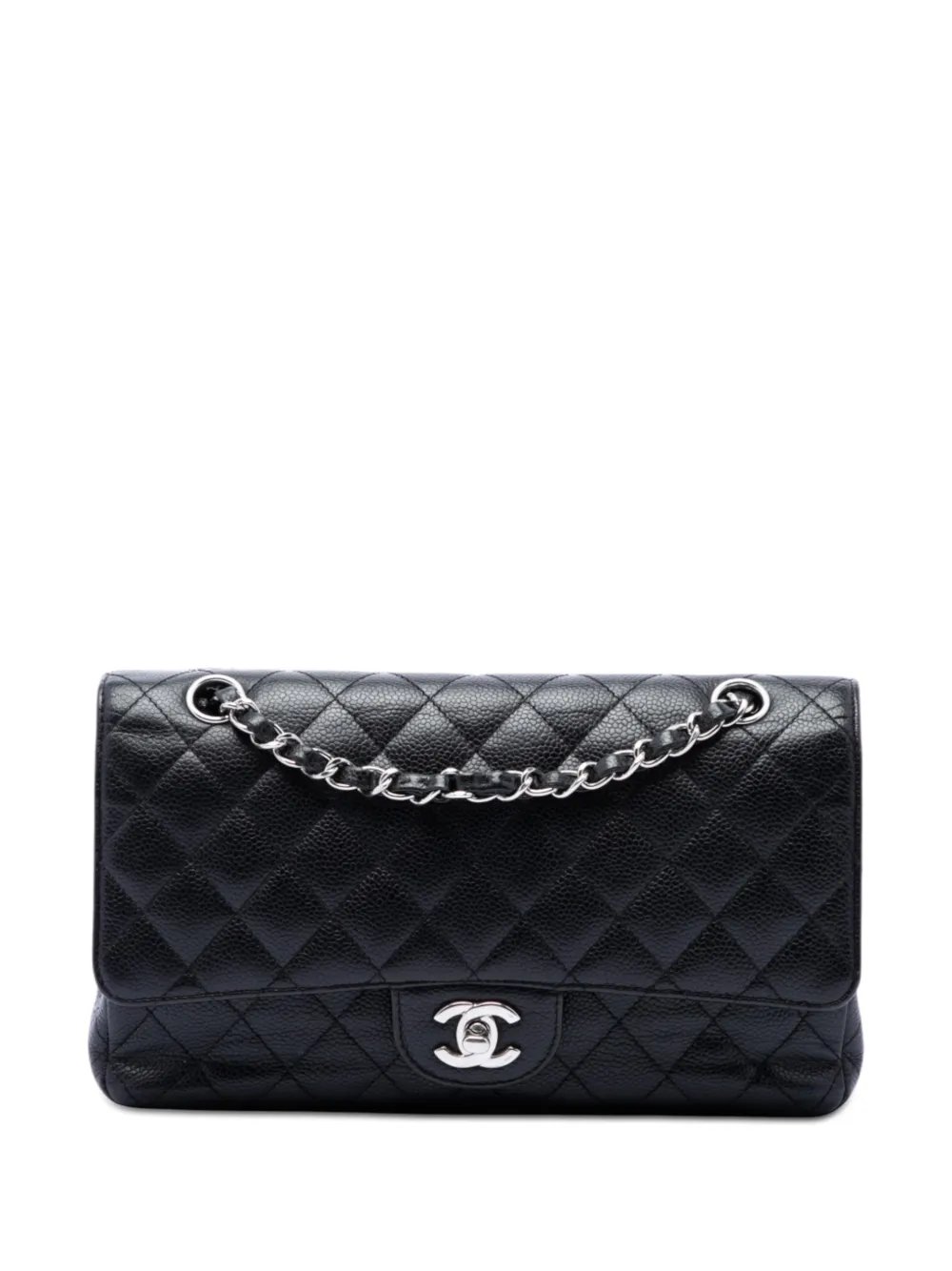 2009-2010 Medium Classic Caviar Double Flap shoulder bag