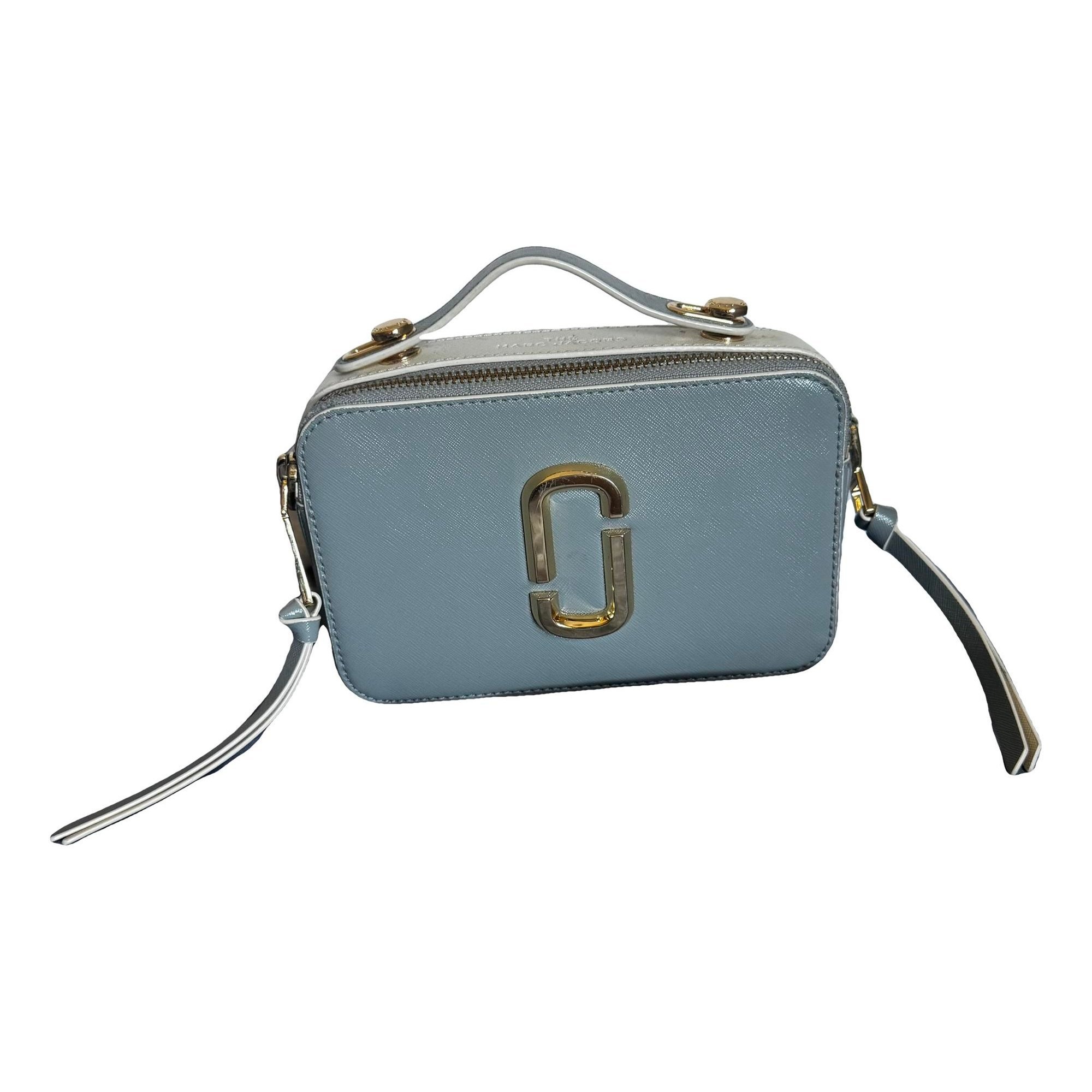 Snapshot leather crossbody bag
