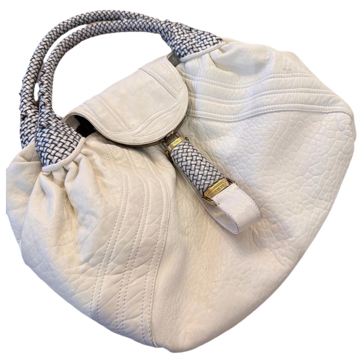 Spy leather handbag