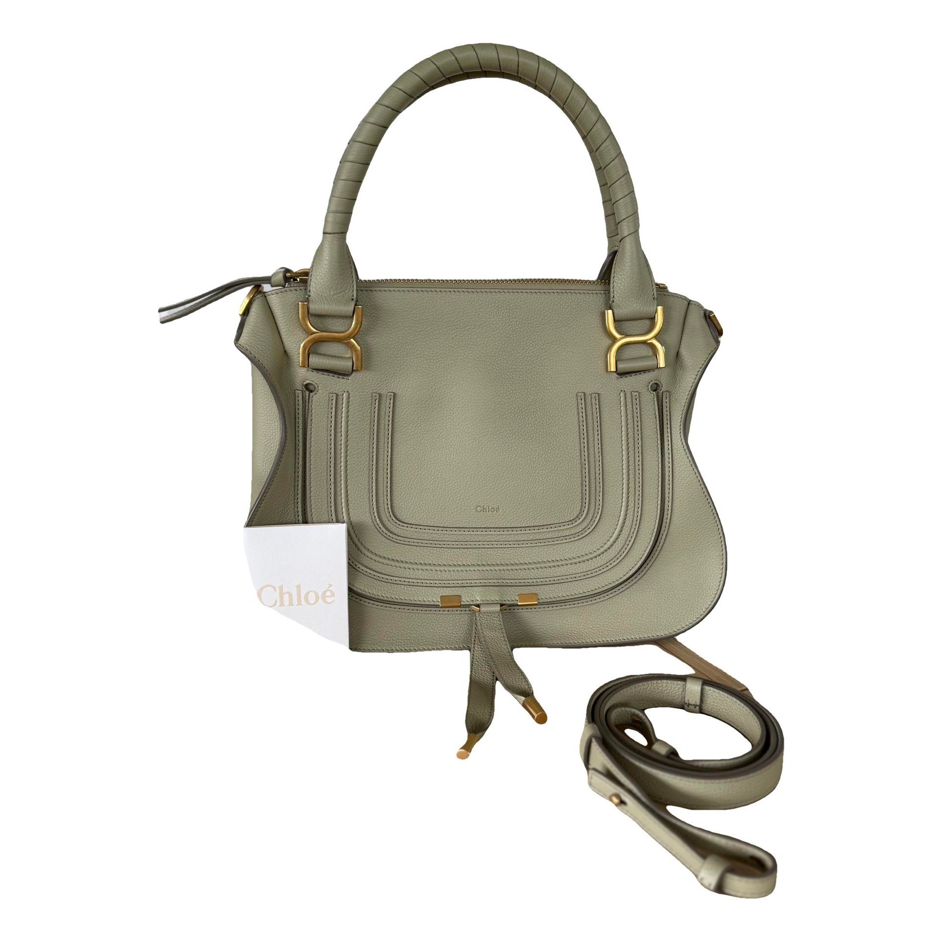 Marcie leather handbag