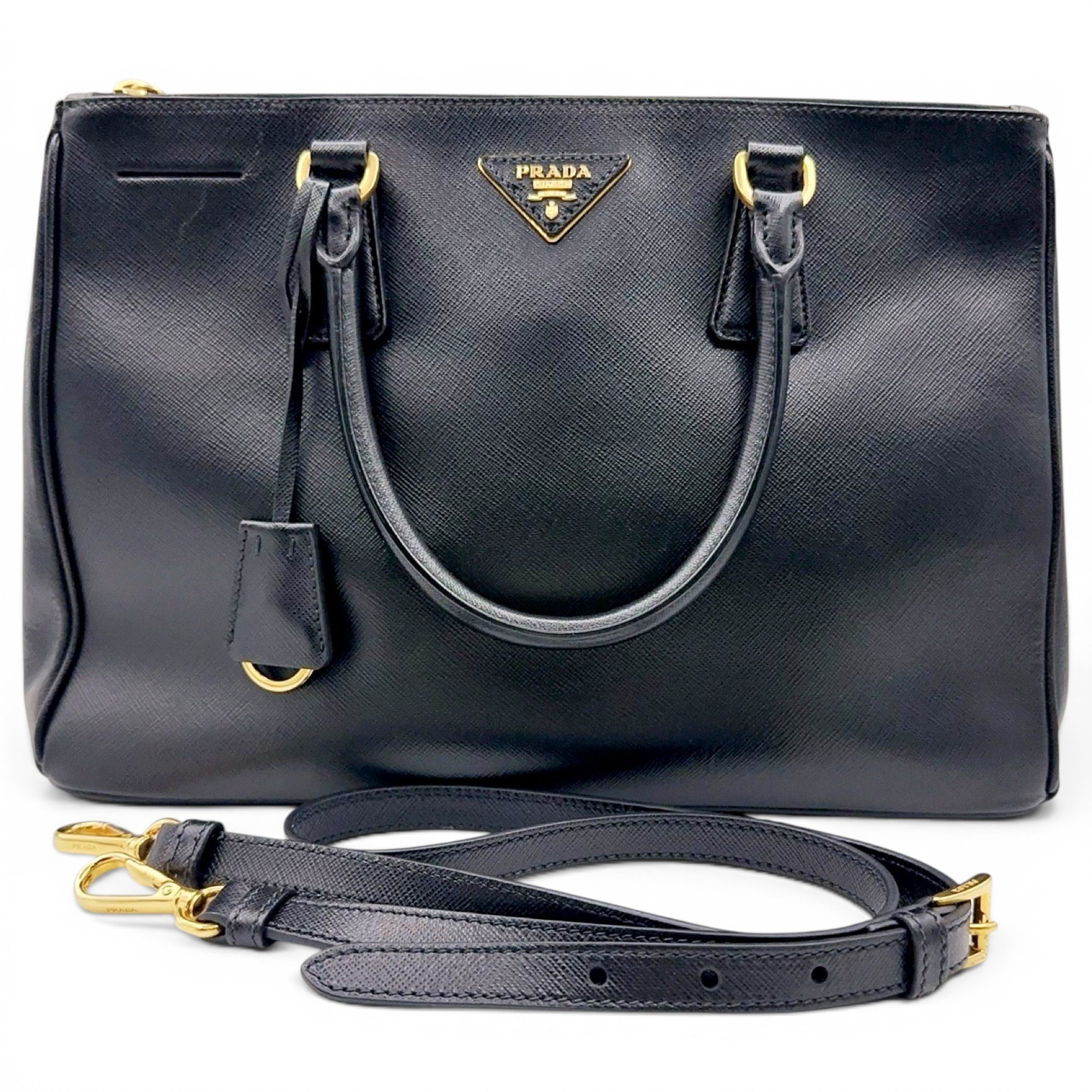 Galleria leather handbag