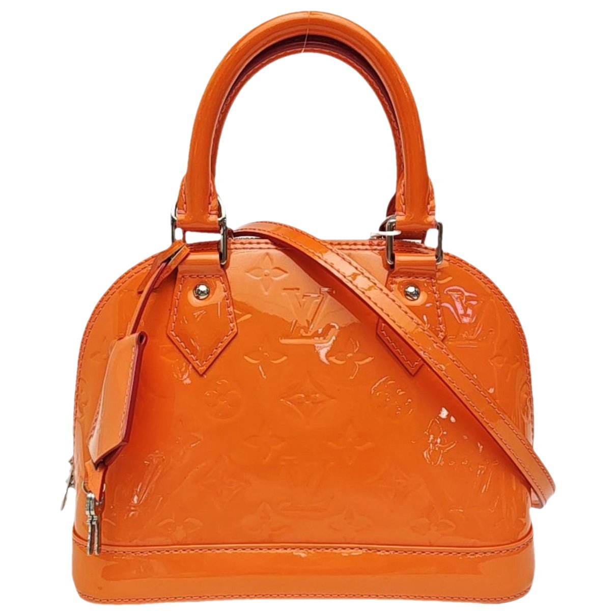 Alma BB patent leather handbag