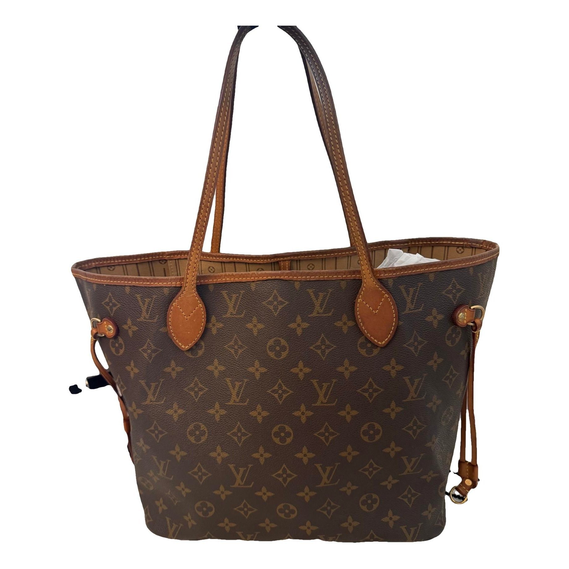 Neverfull leather tote
