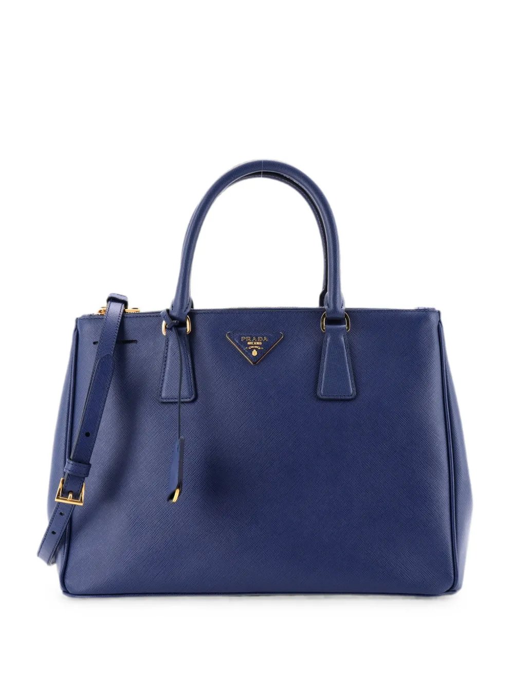 Double Zip Lux Saffiano Leather Medium tote bag