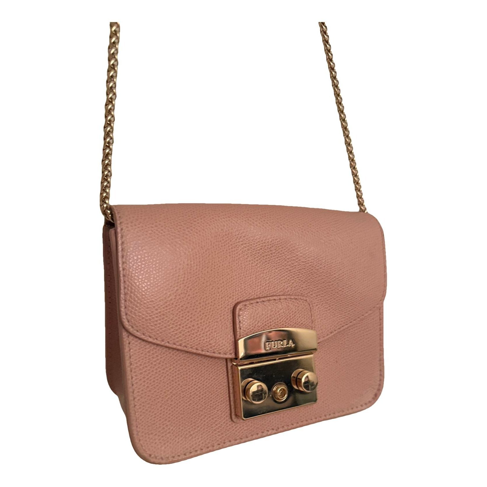 Metropolis leather crossbody bag
