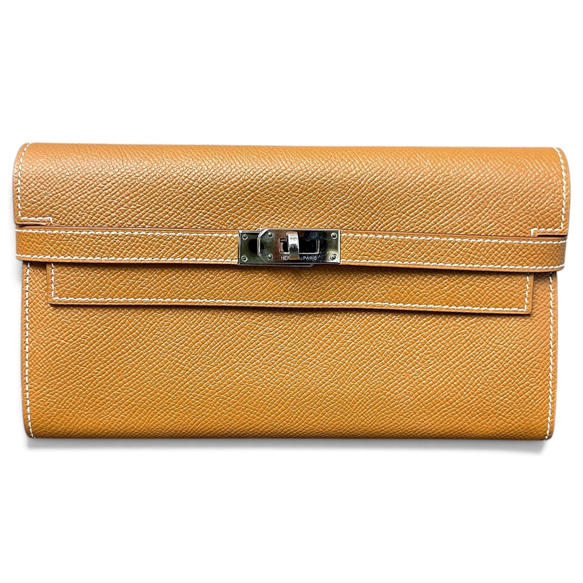 Kelly to go leather clutch bag
